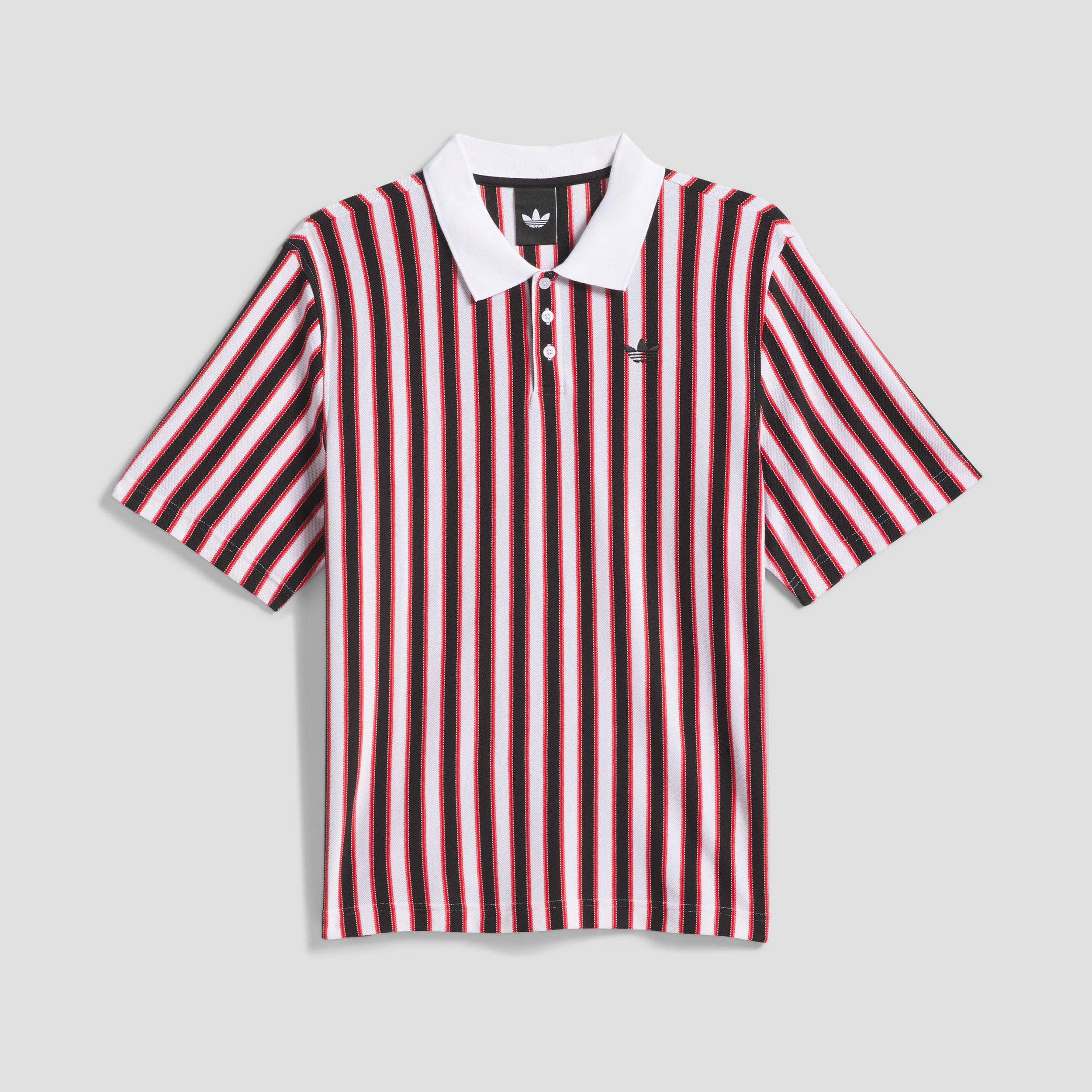 Adidas Skate Classic Polo White / Black / Maroon