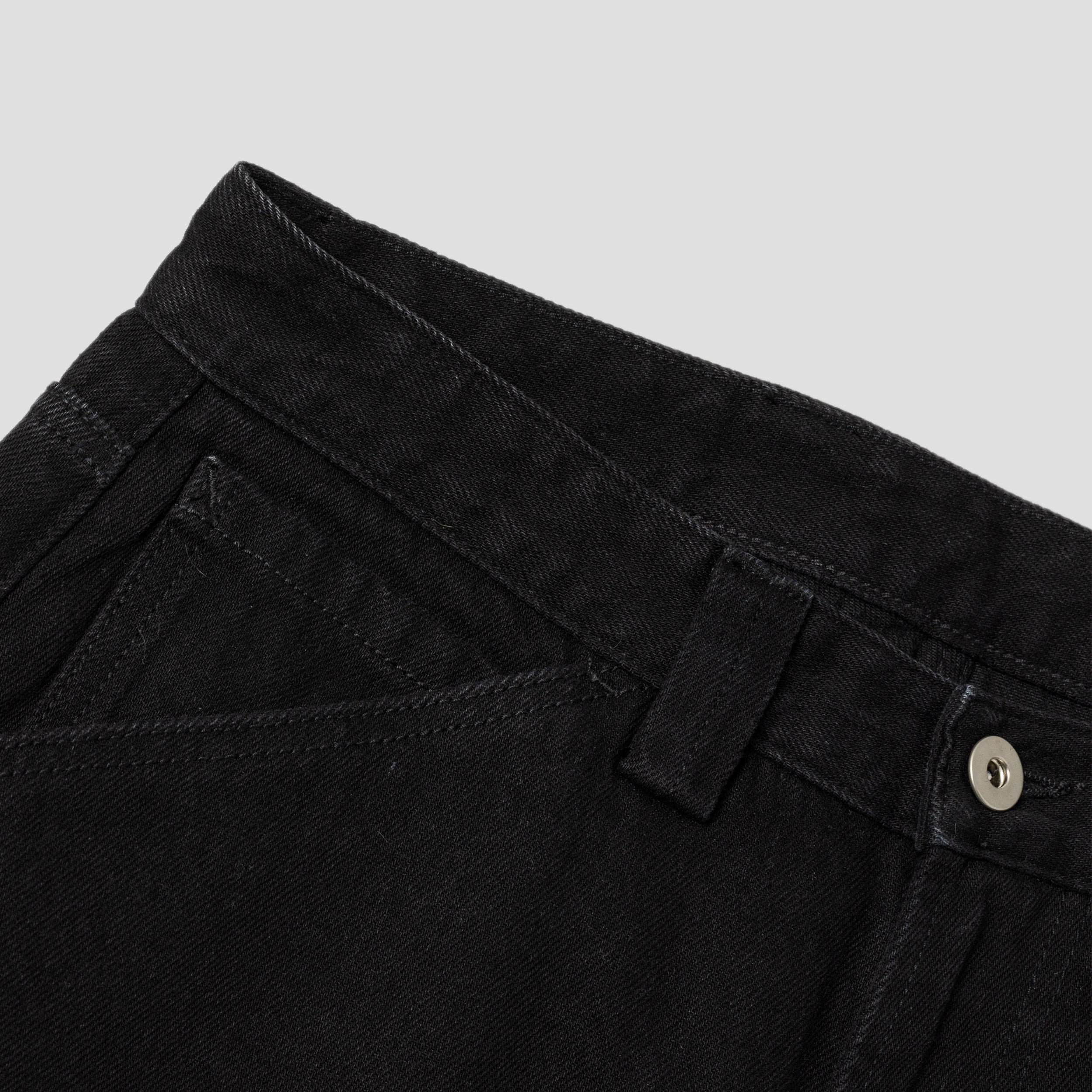 Krooked Koffin Carpenter Pant Black Denim