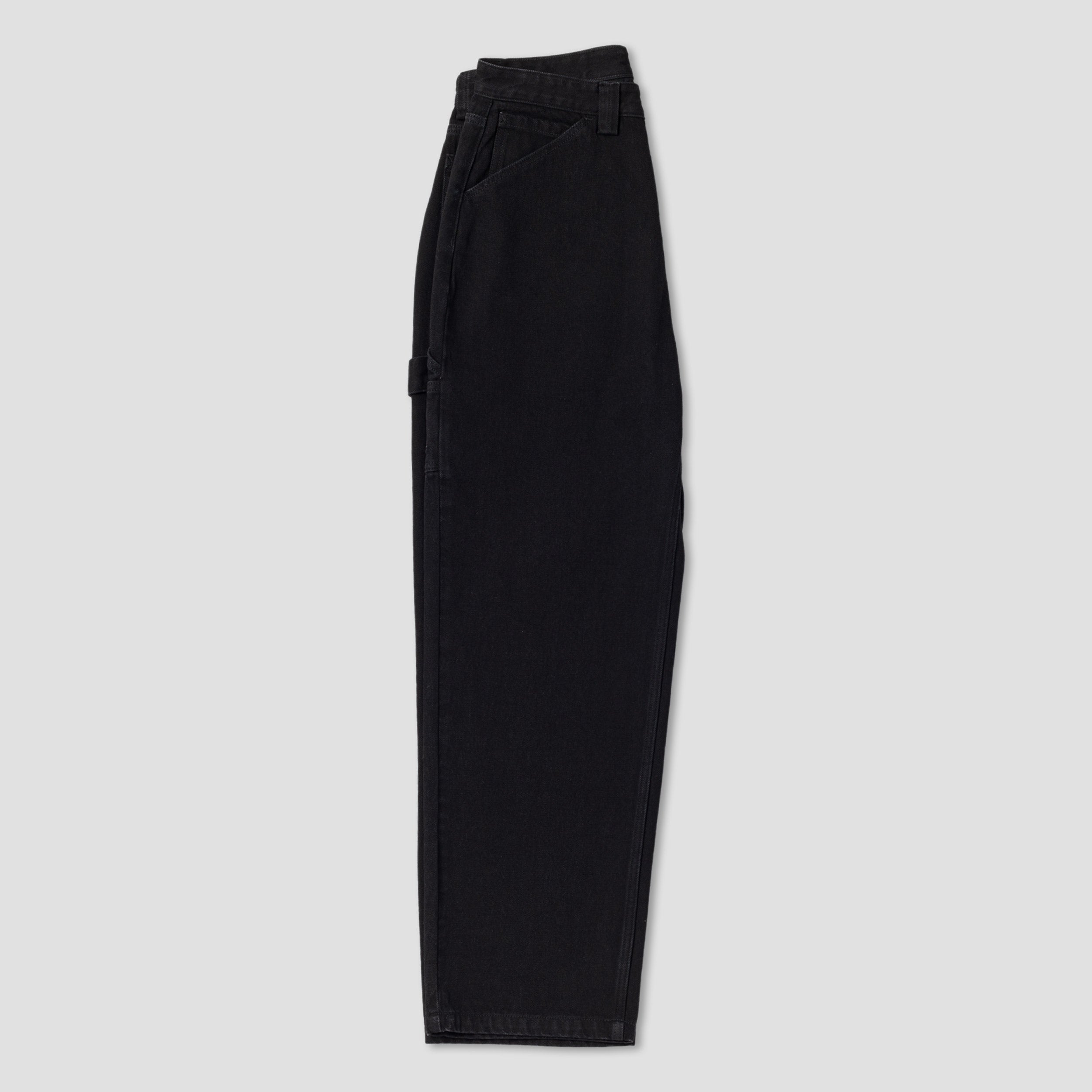 Krooked Koffin Carpenter Pant Black Denim