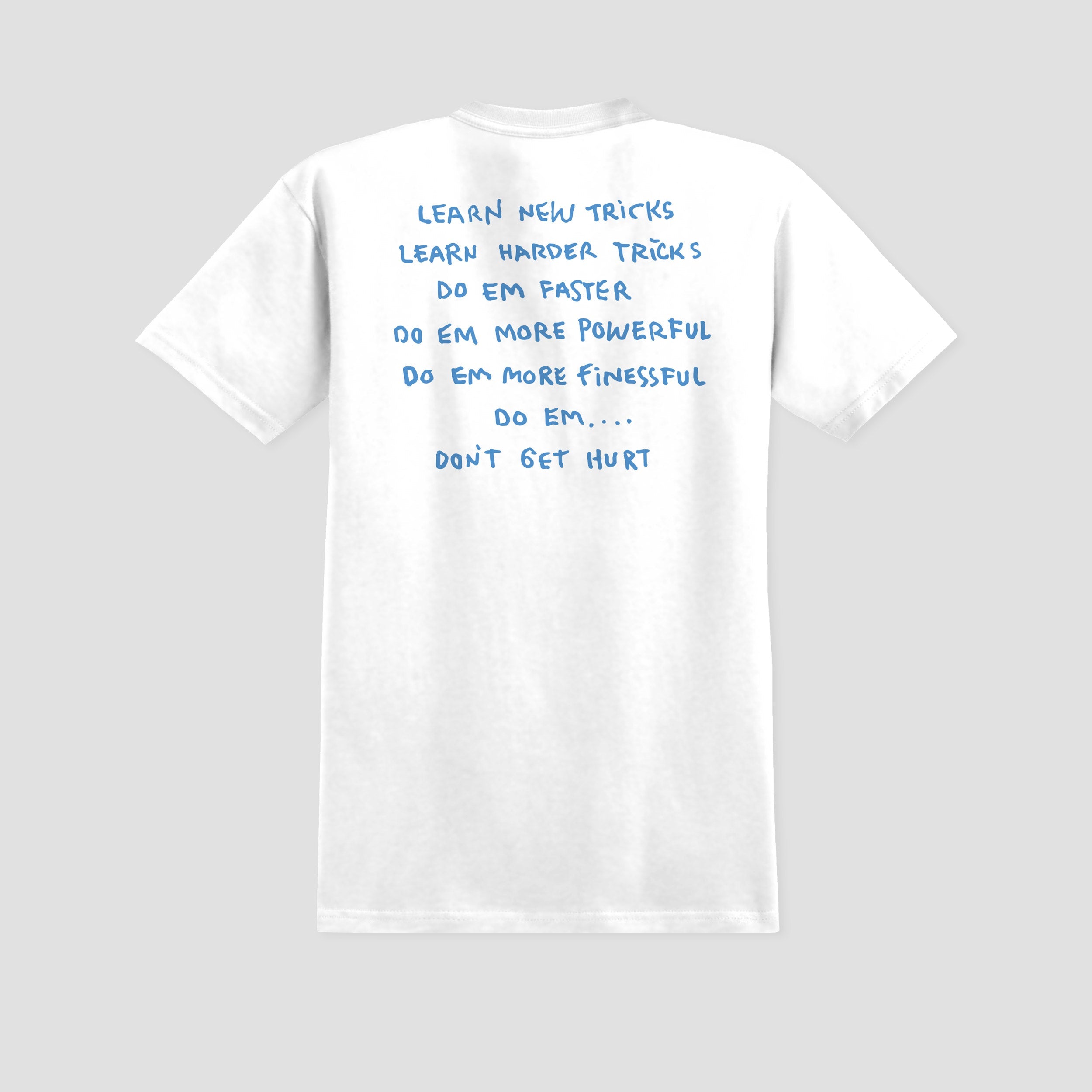 Krooked New Tricks T-Shirt White Blue