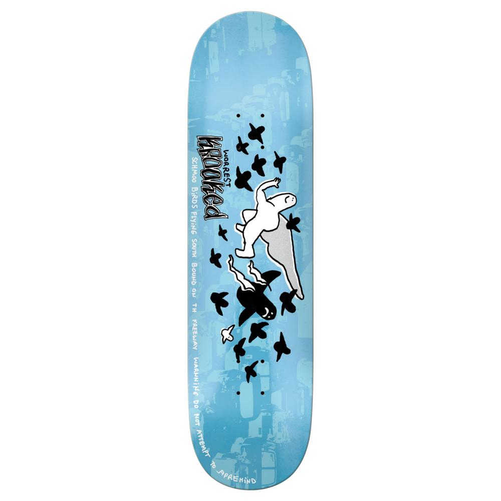 Krooked - Worrest Sth Bound deck - 8.25"