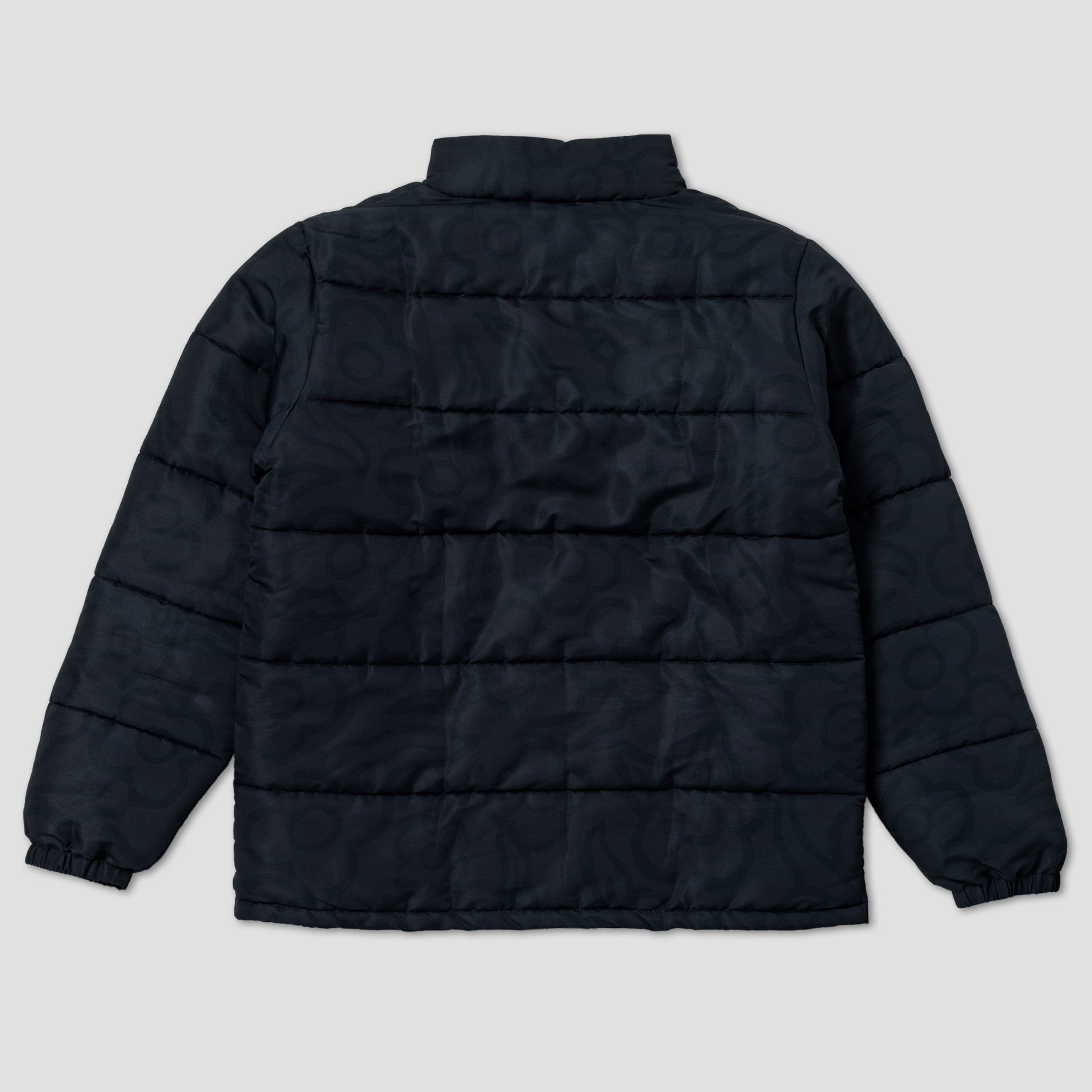 Krooked Flowers Jacket Black Black