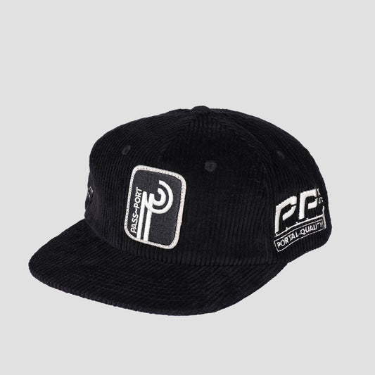 Passport Long Con Workers Cap Black