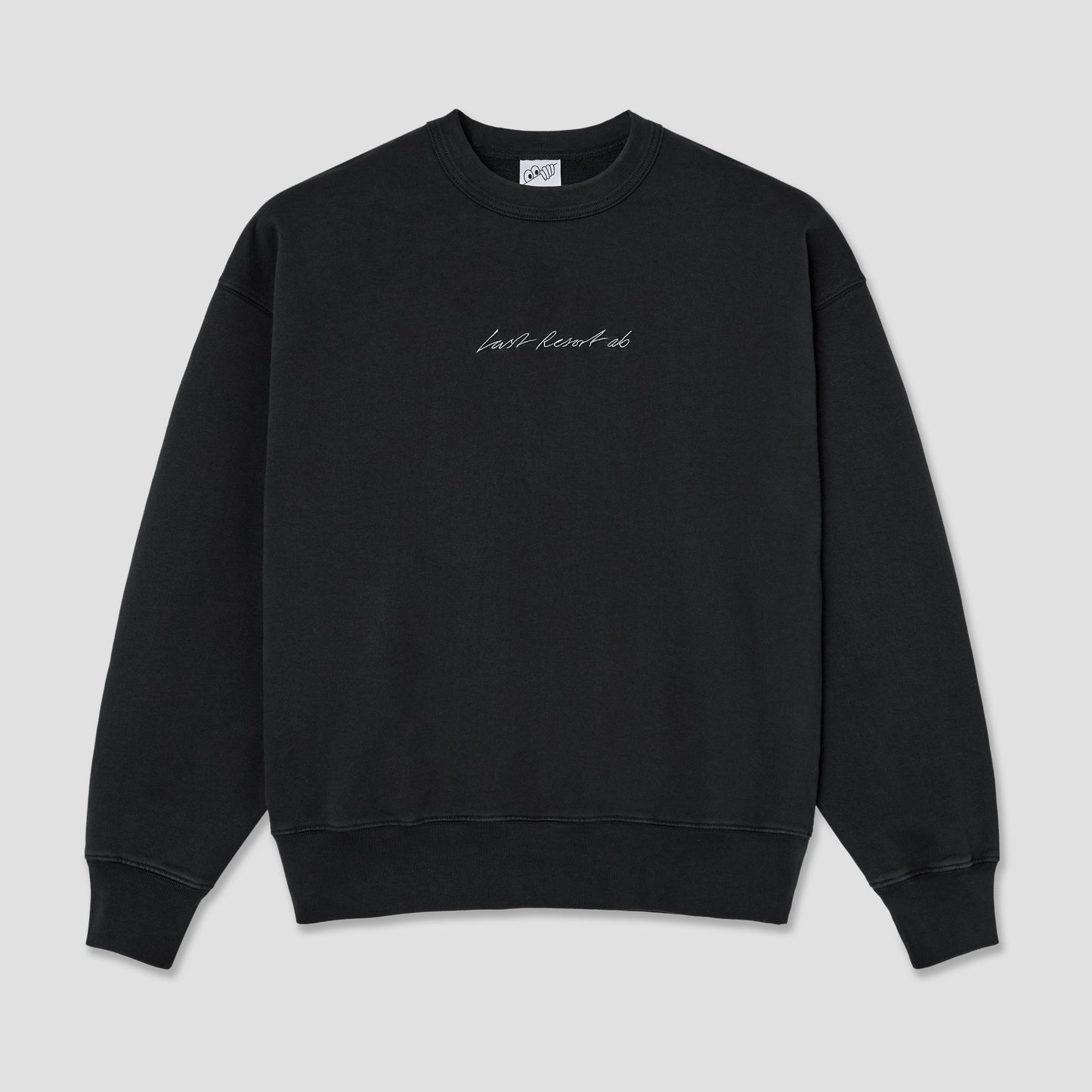 Last Resort AB Signature Crewneck Washed Black