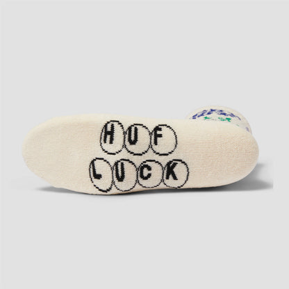 HUF Lucky Crew Sock Natural