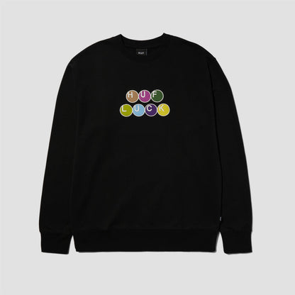 HUF Lucky Crew Sweater Black