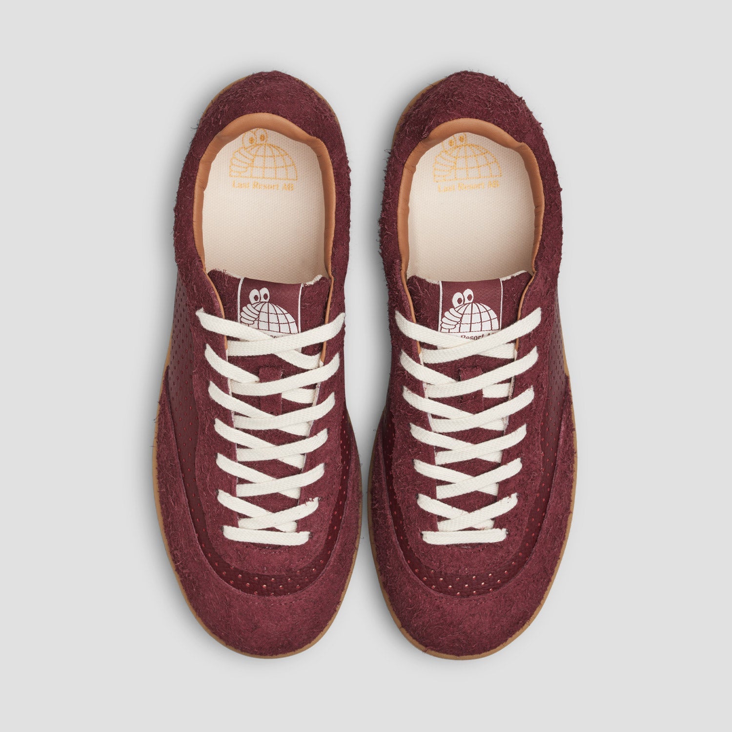 Last Resort AB CM001 Perf Skate Shoe Ox Blood / Gum