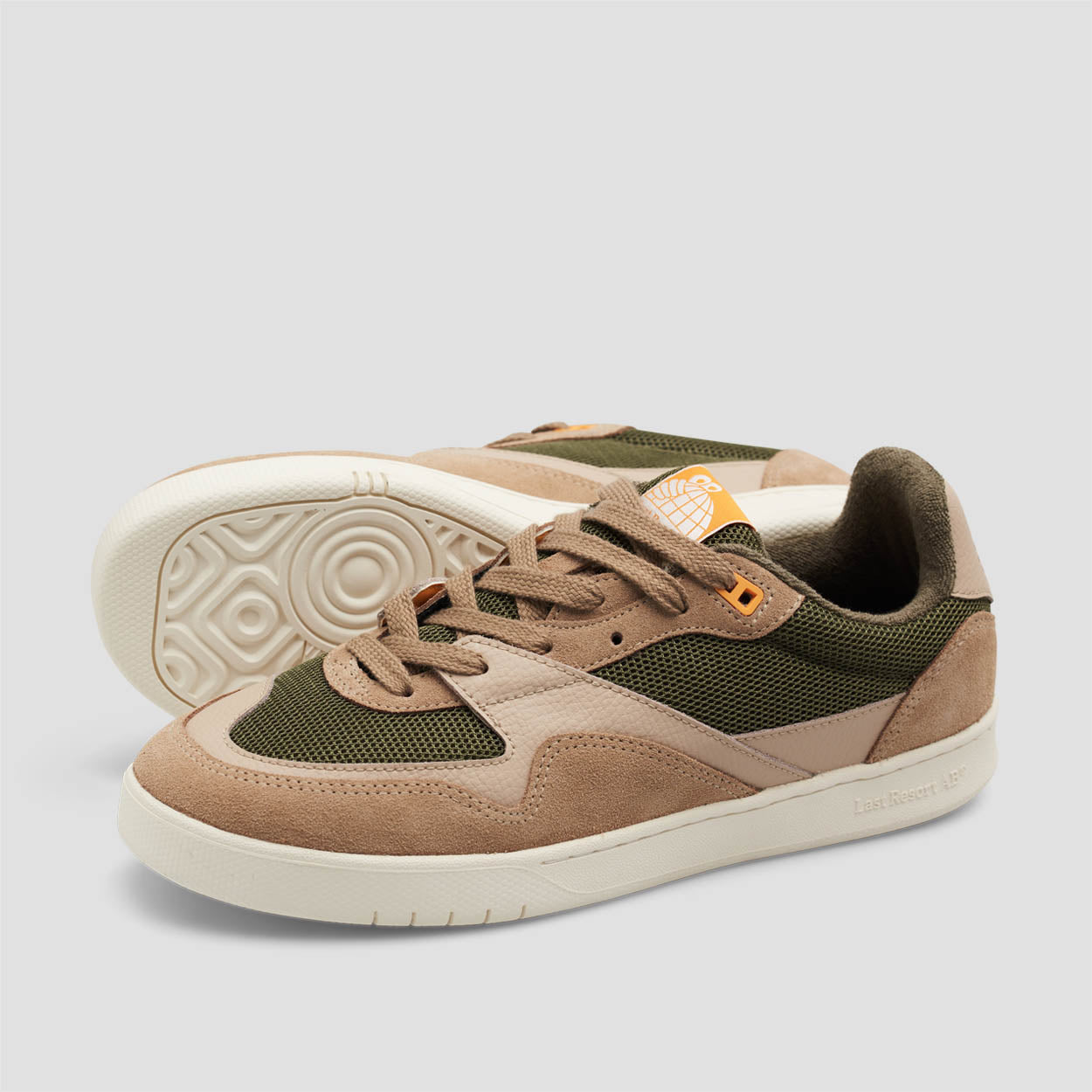 Last Resort AB CM002 Lo Skate Shoes Tactile Green / White