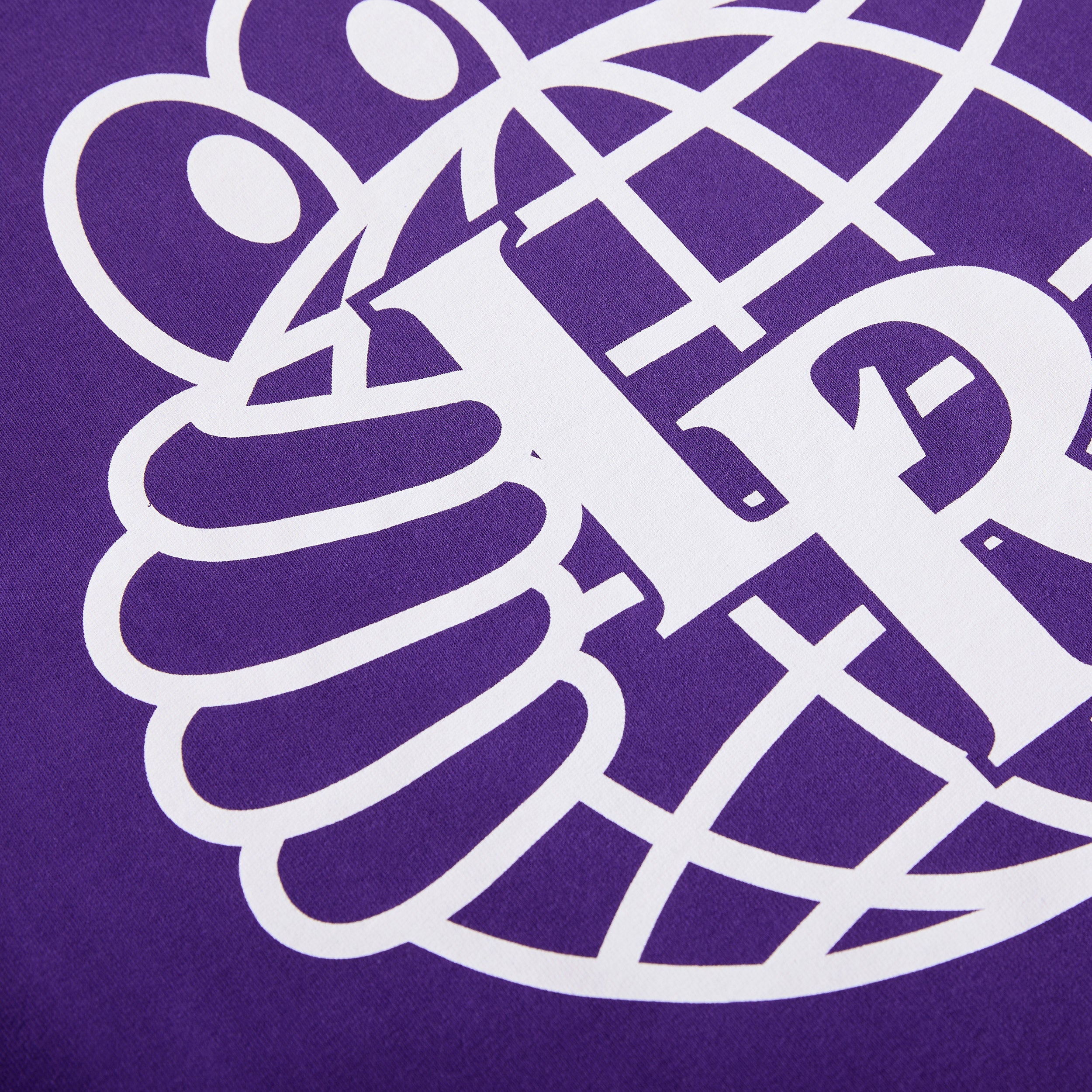 Last Resort AB Atlas Monogram T-Shirt Heliotrope / White