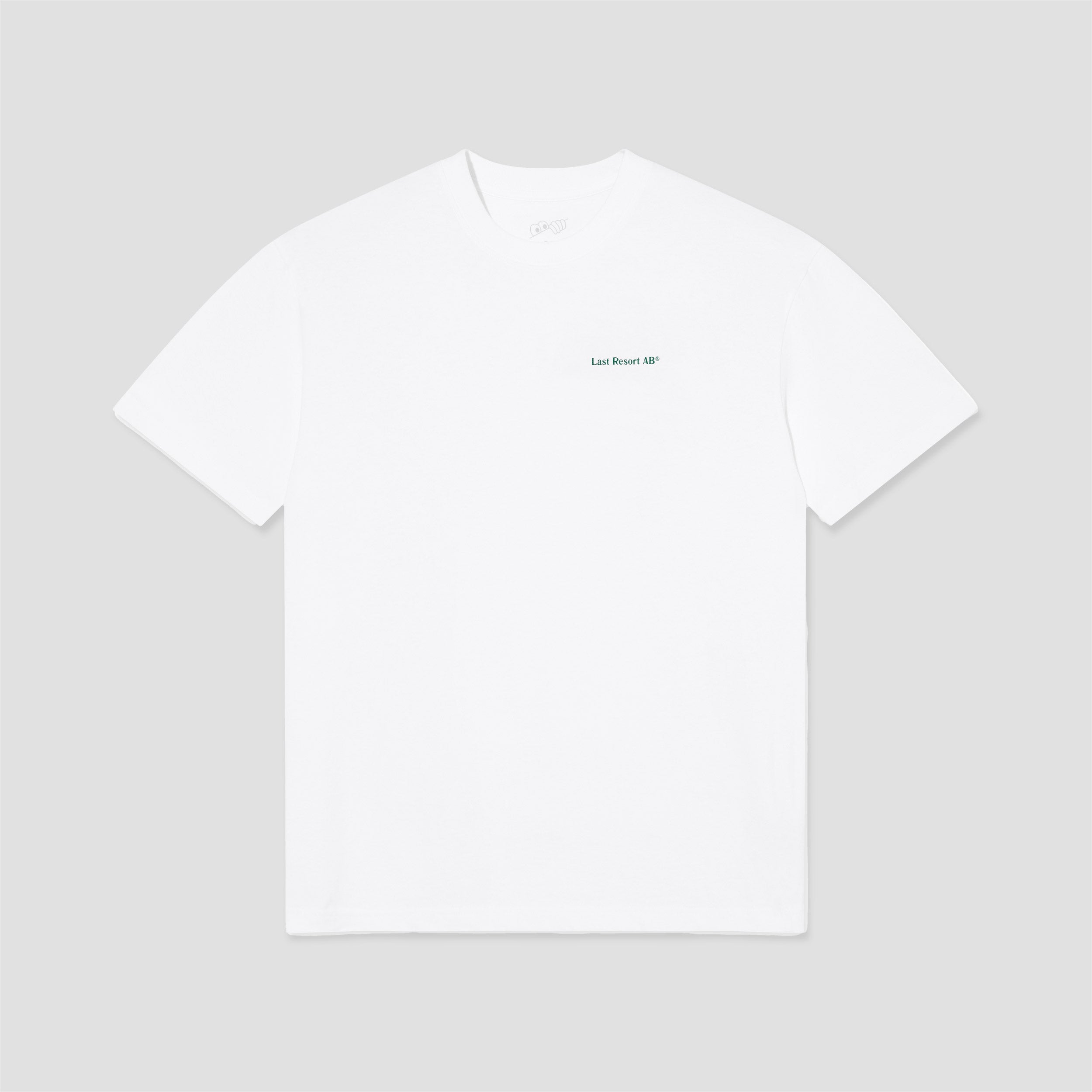 Last Resort AB Atlas Monogram T-Shirt White / Kelly Green