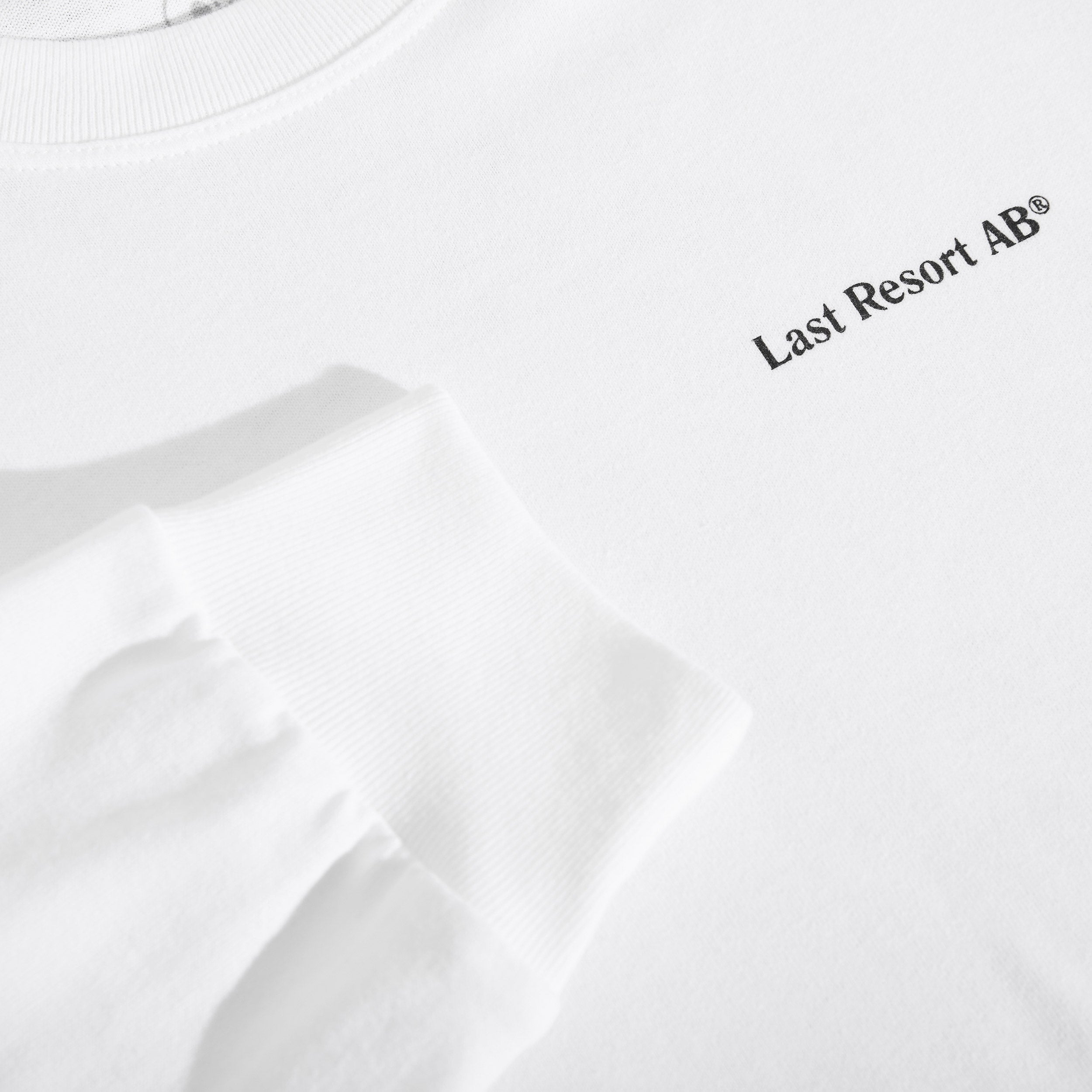 Last Resort AB Brain Freeze Long Sleeve T-Shirt White