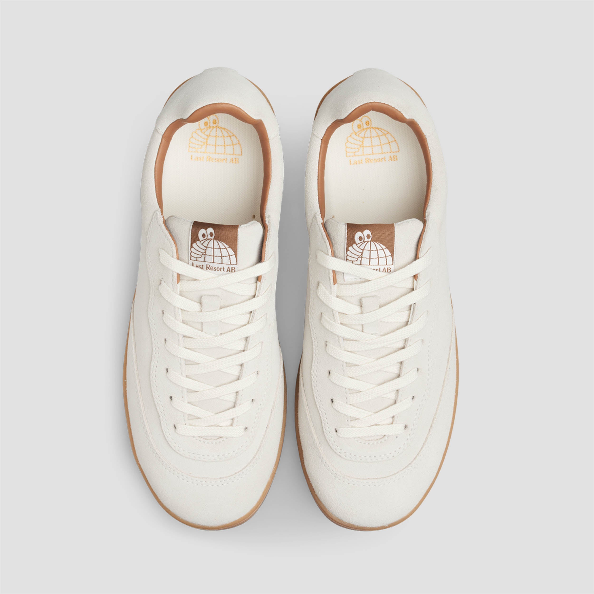 Last Resort AB CM001 Skate Shoes White / Gum