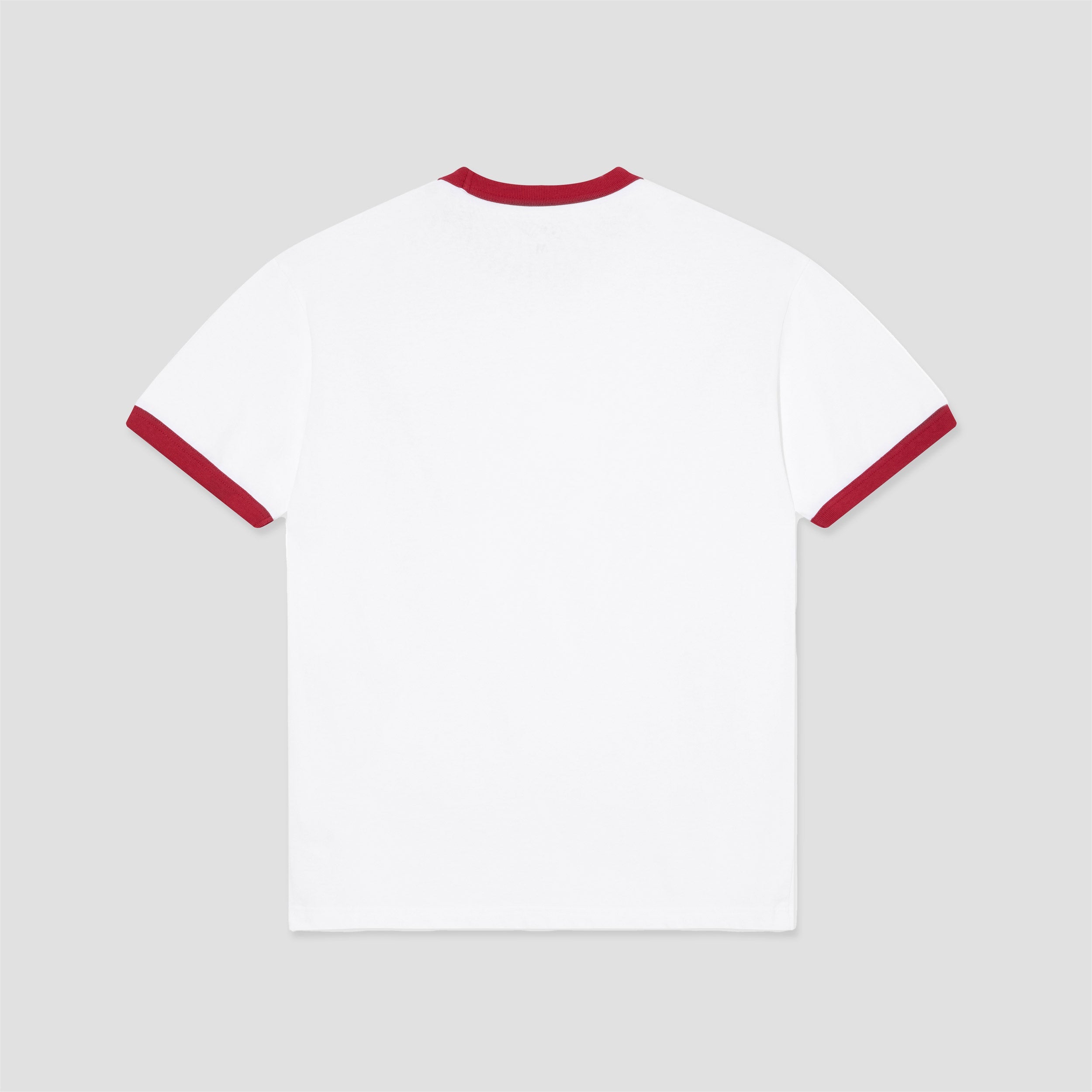 Last Resort AB Signature Ringer T-Shirt White / Old Red