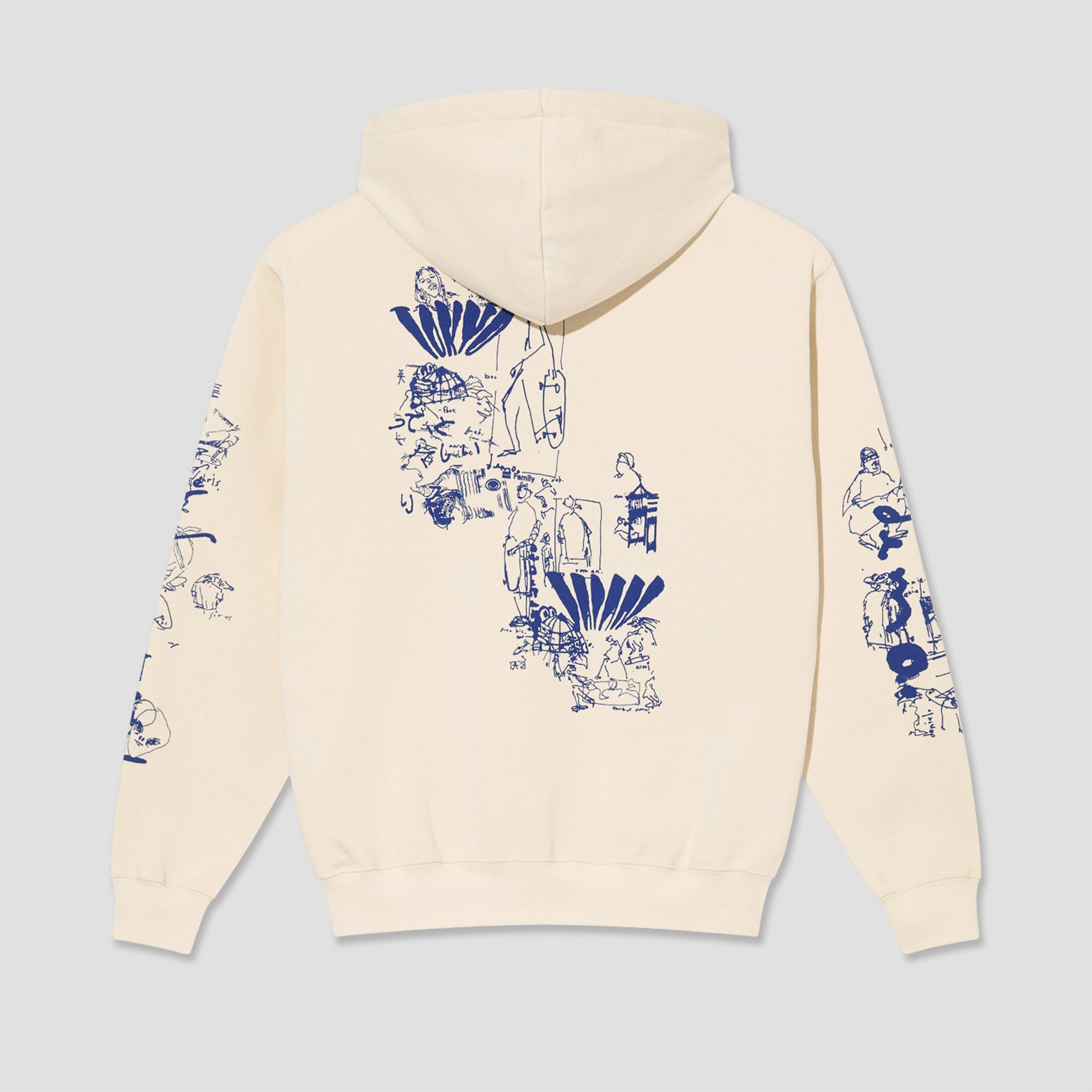 Last Resort AB Tour Hoodie Natural White