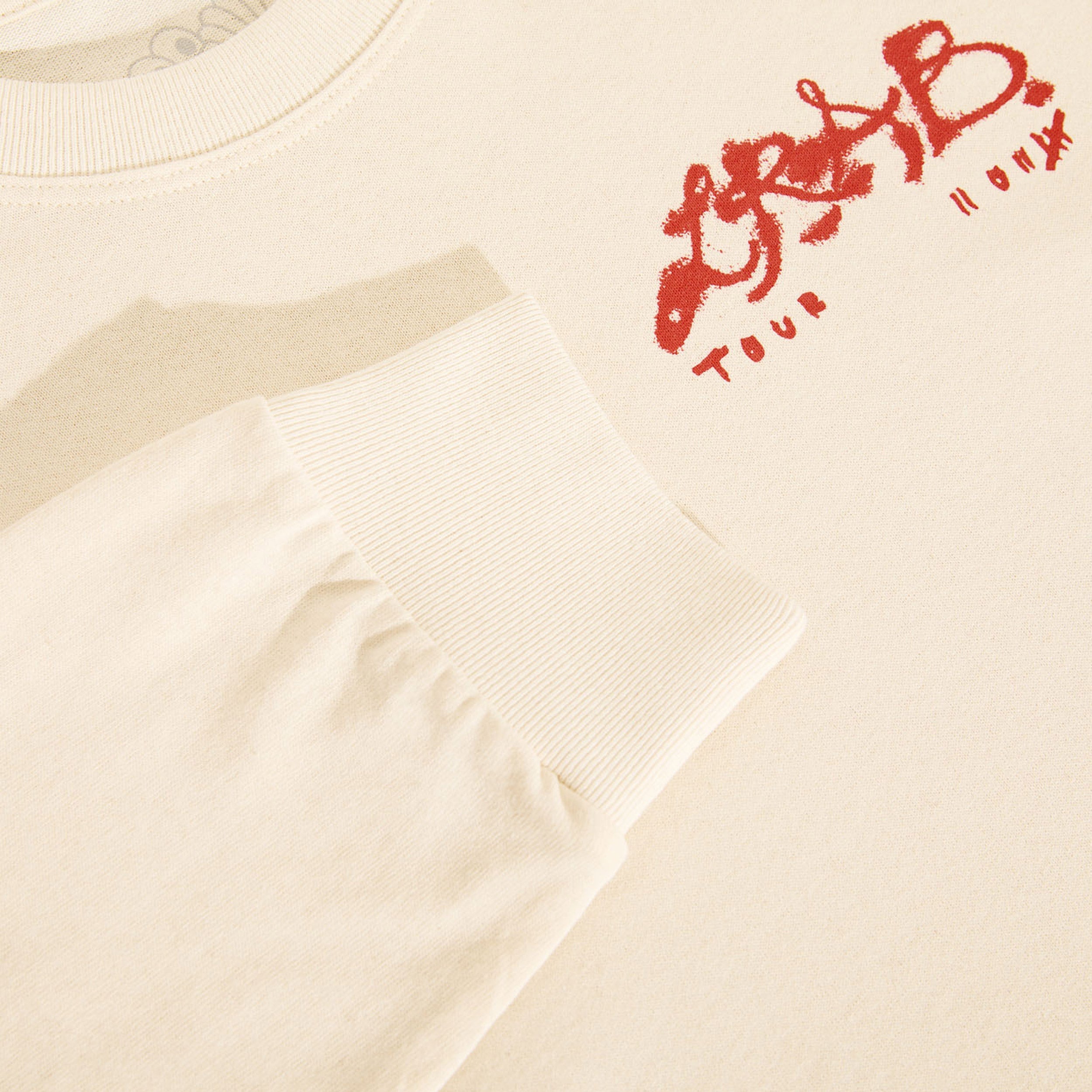 Last Resort AB Tour Longsleeve T-Shirt Natural White