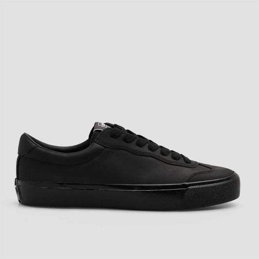 Last Resort AB VM004 Milic Leather Skate Shoes Worn Black / Black