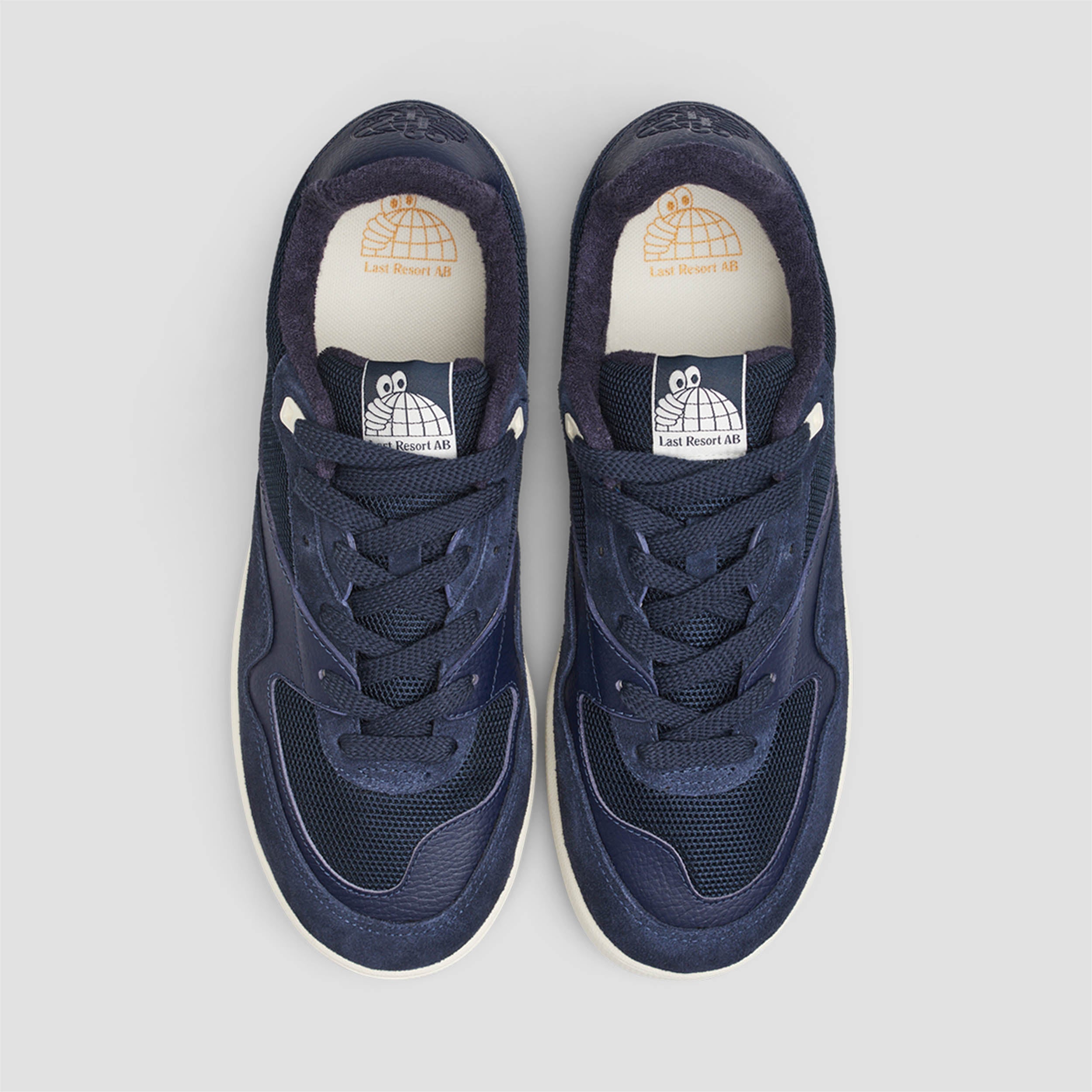 Last Resort AB CM002 Skate Shoes Dark Navy / White