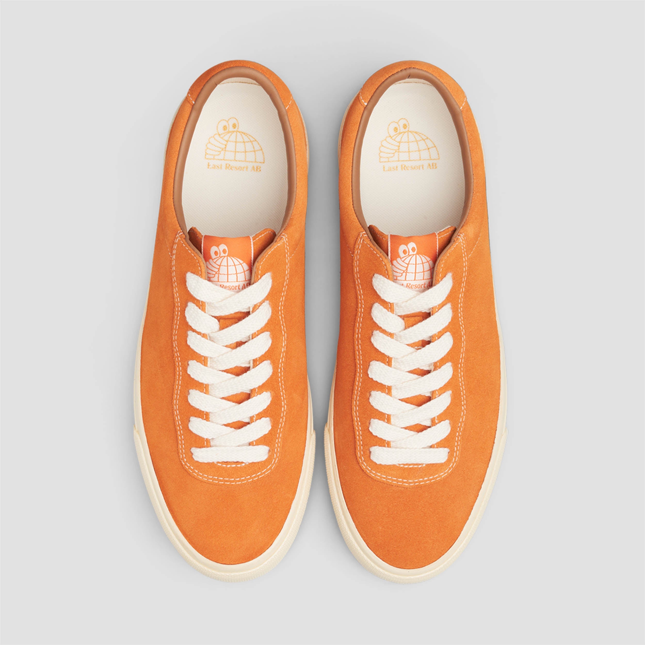 Last Resort AB VM001 Skate Shoes Lo Suede Sunset Orange / White