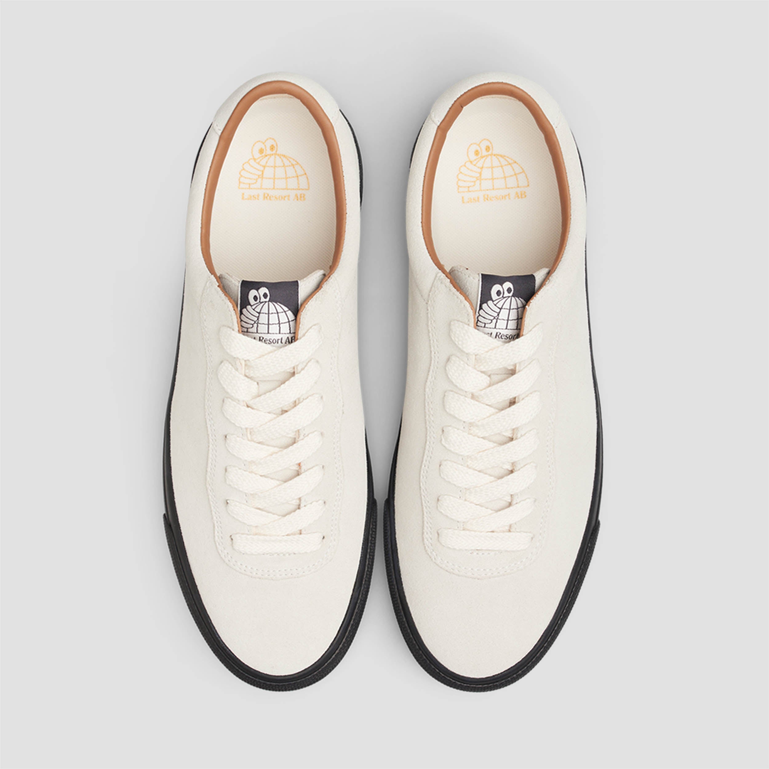 Last Resort AB VM001 Skate Shoes Lo Suede White / Black