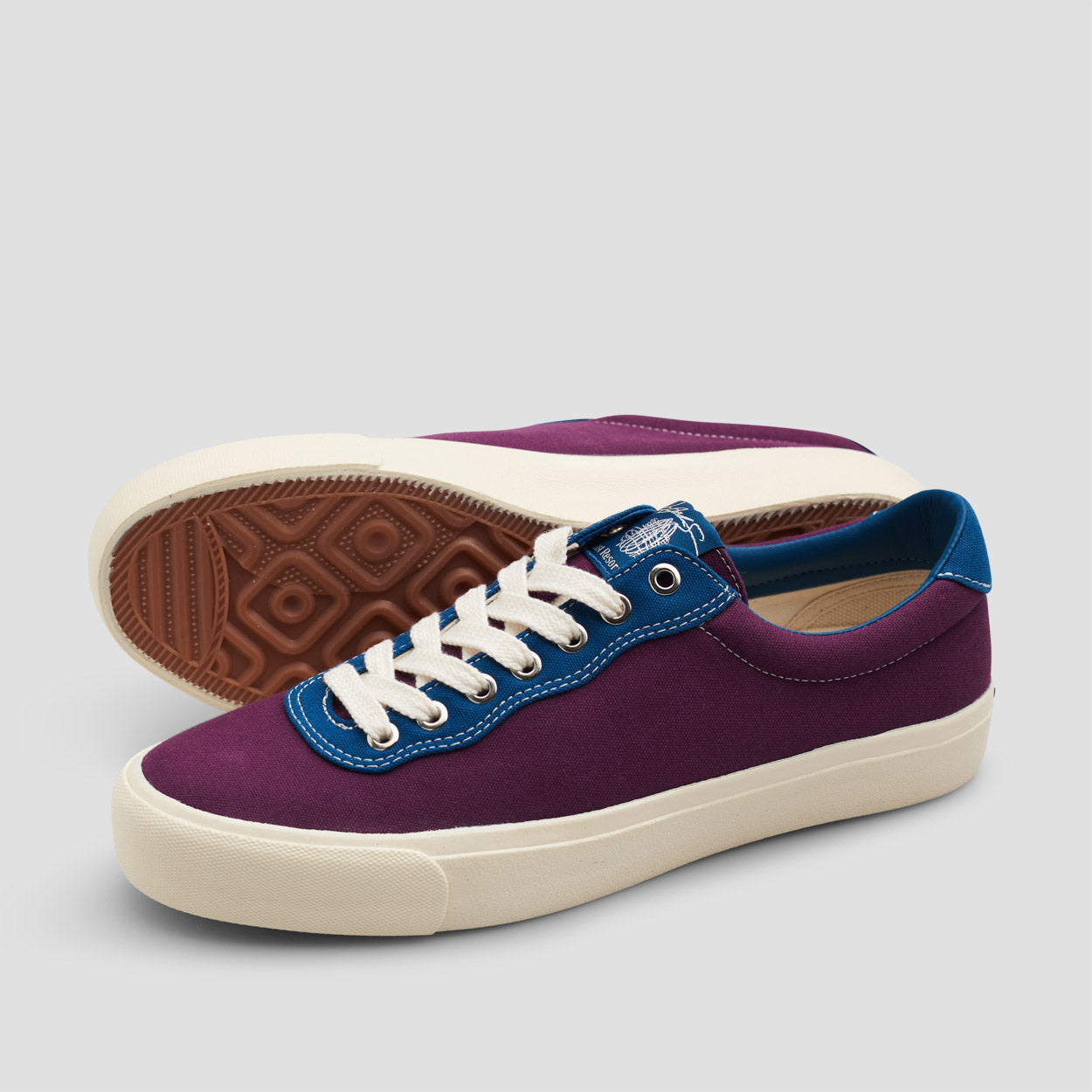 Last Resort AB x Julian Smith VM001 Lo Canvas Plum / Dirty Blue