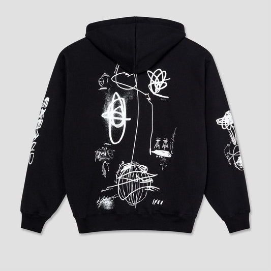 Last Resort AB x Julian Smith Expando Hood Black / White