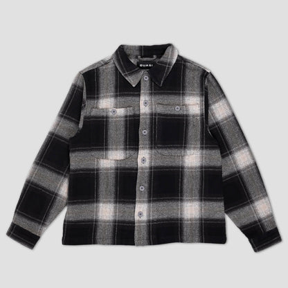 Quasi Maar Longsleeve Button Up Shirt Gravel