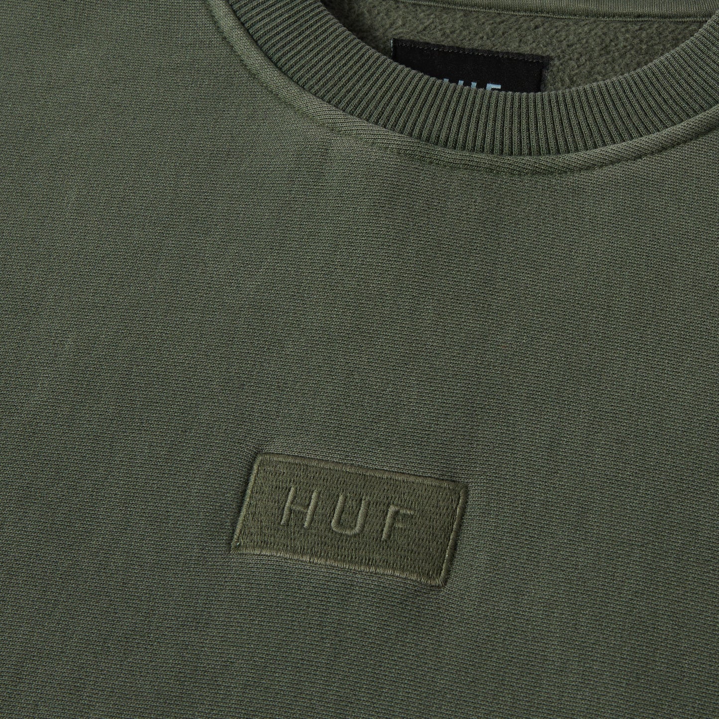 HUF Mason Crewneck Fleece Hunter Green