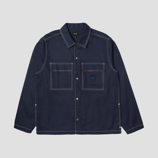 HUF Mason Shacket Navy