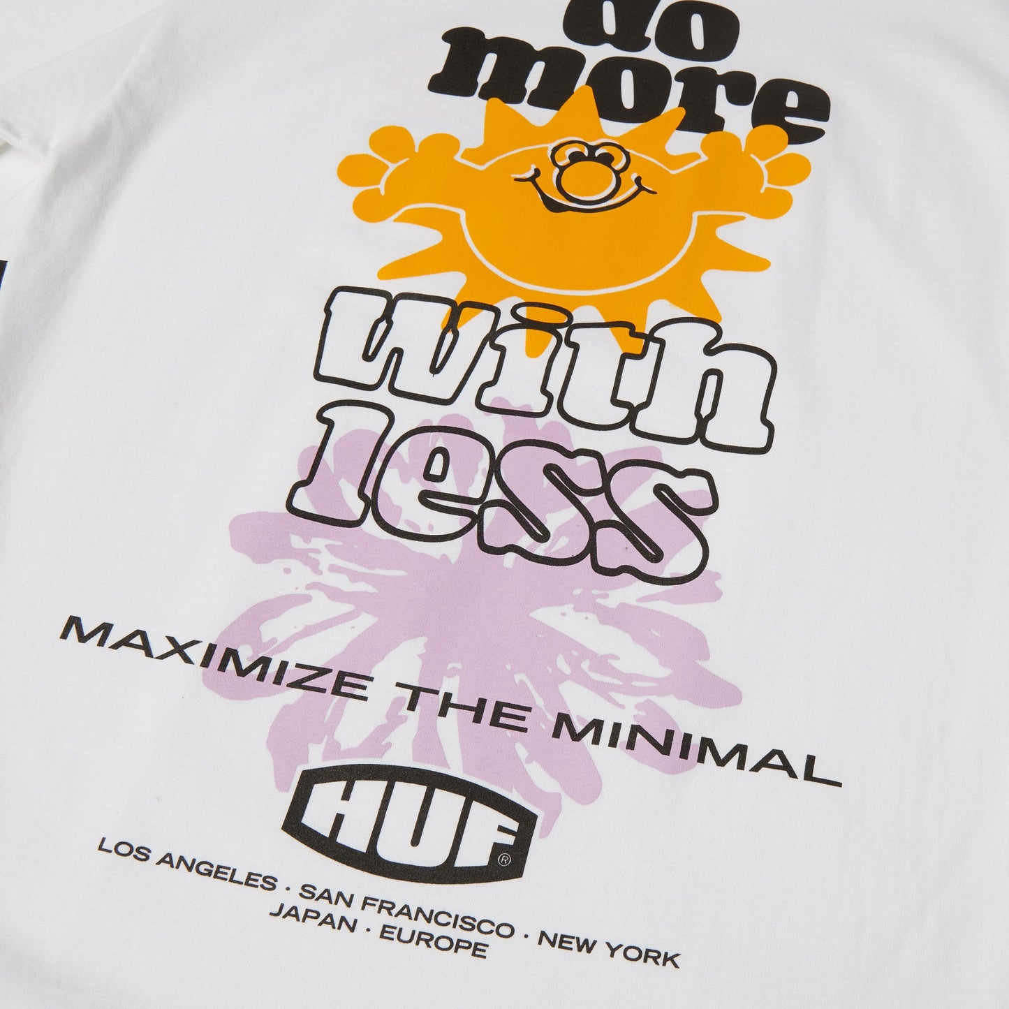 Huf Maximize T-Shirt White