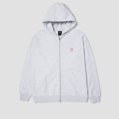 HUF Megablast Full Zip French Terry Hood Ash Heather