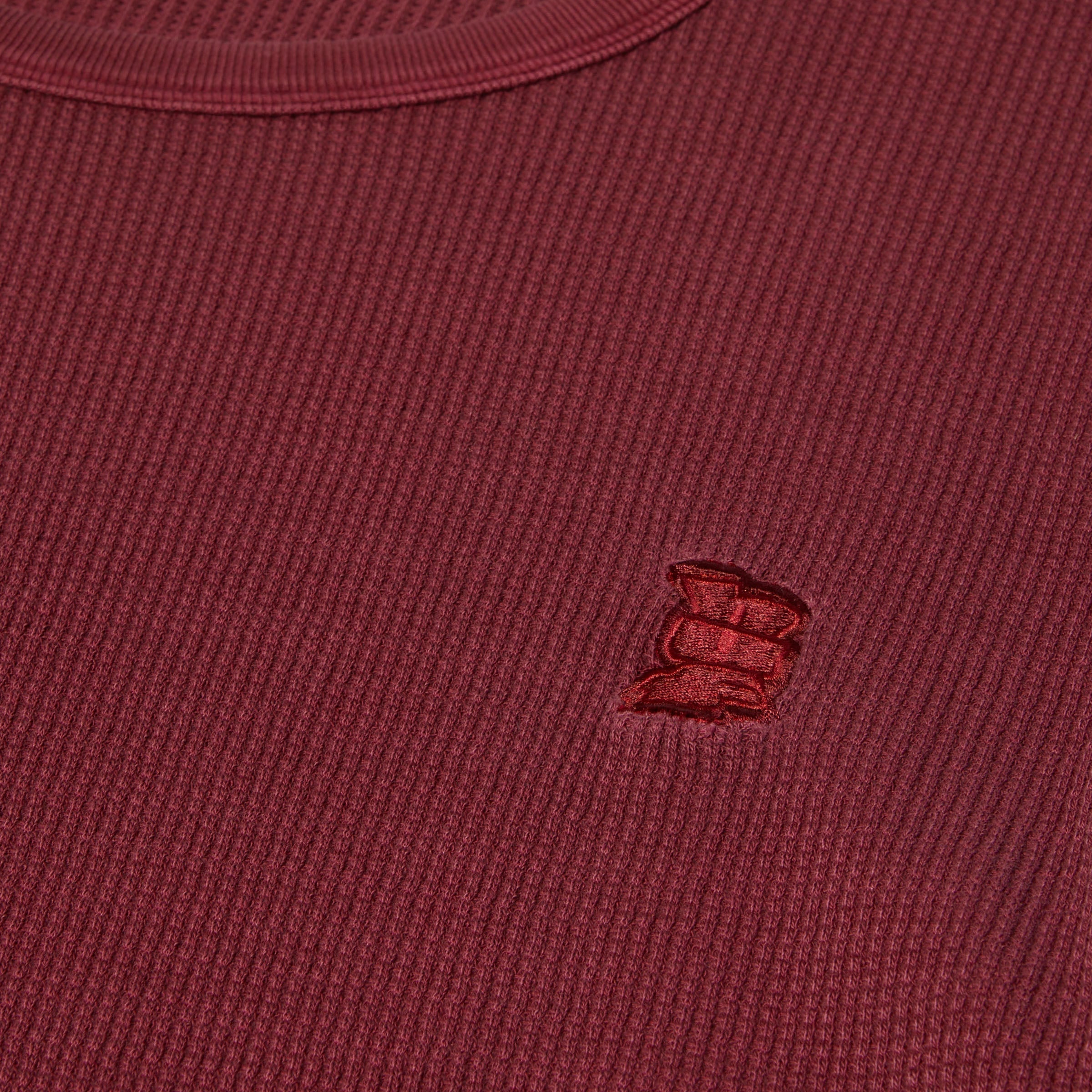 HUF Megablast Overdyed Longsleeve Thermal Berry