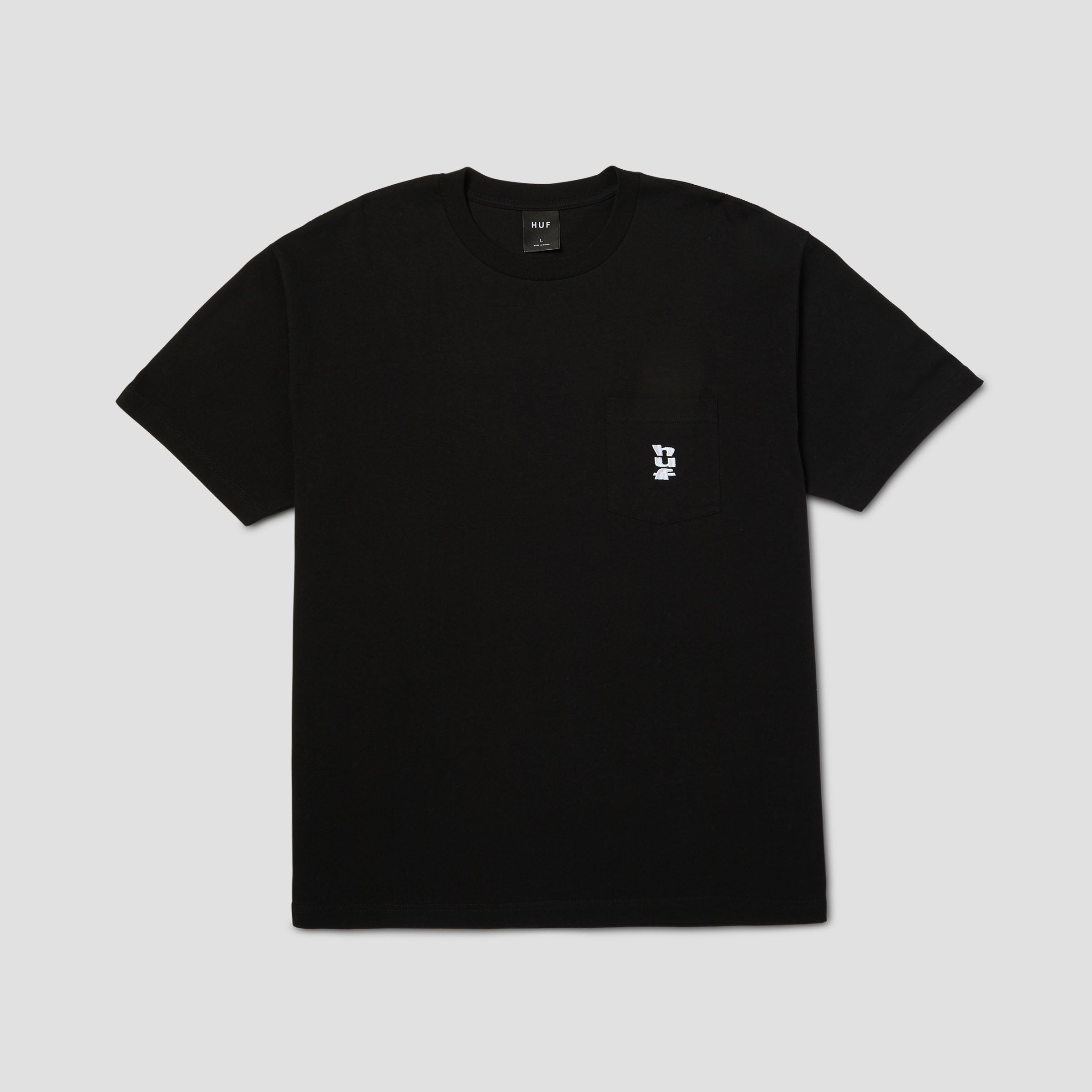 HUF Megablast Pocket T-Shirt Black