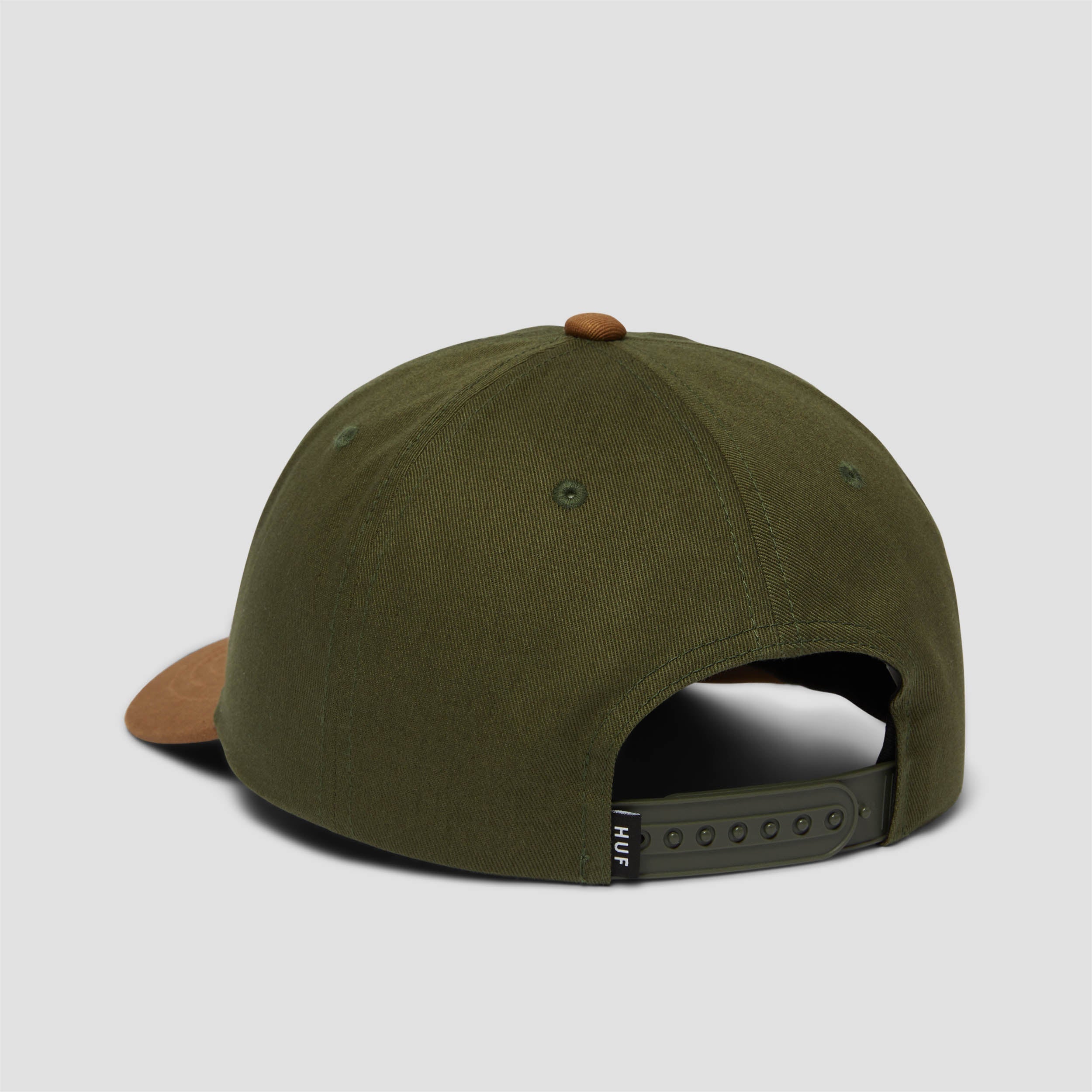 Huf Melt 5 Panel Snapback Cap Green