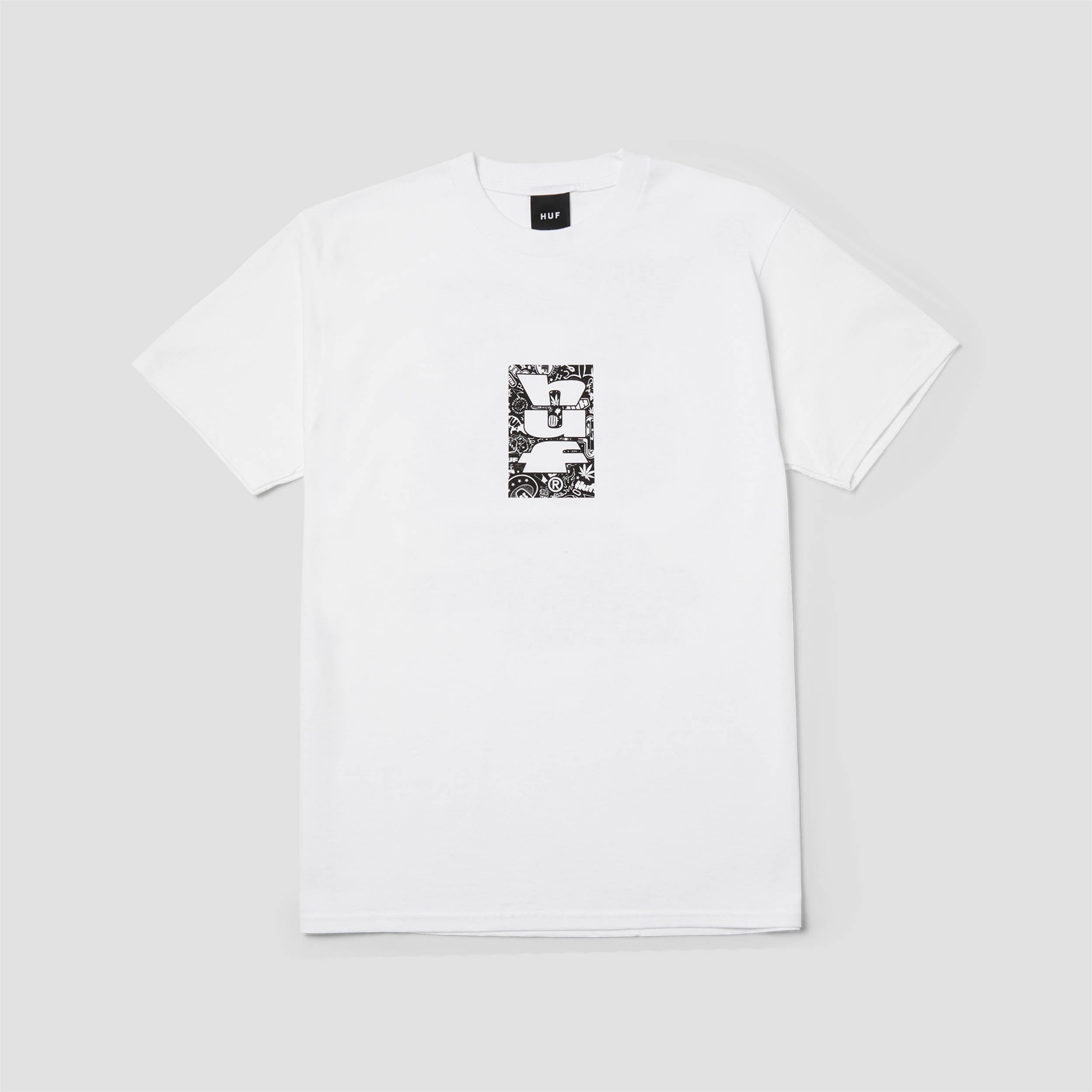 Huf Metablast T-Shirt White
