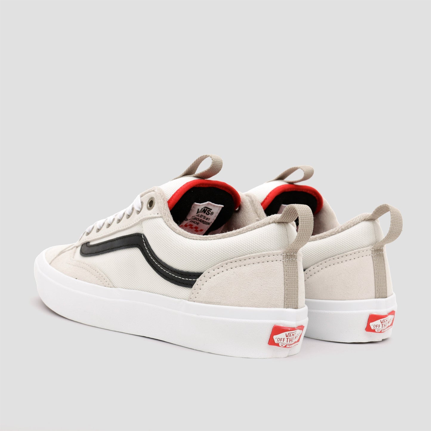 Vans Skate Old Skool 36+ Skate Shoes Antique White / Black