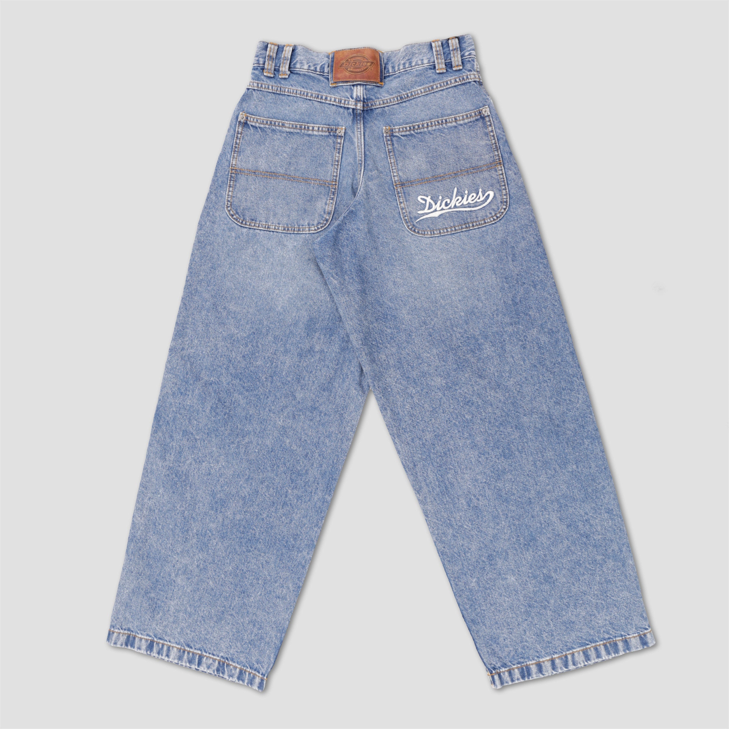 Dickies Loose Wave Denim Jeans Blue Rinsed Fade