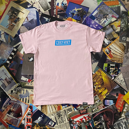 Lost Art - Mia Balloon Tee - Pink / Blue / Pink