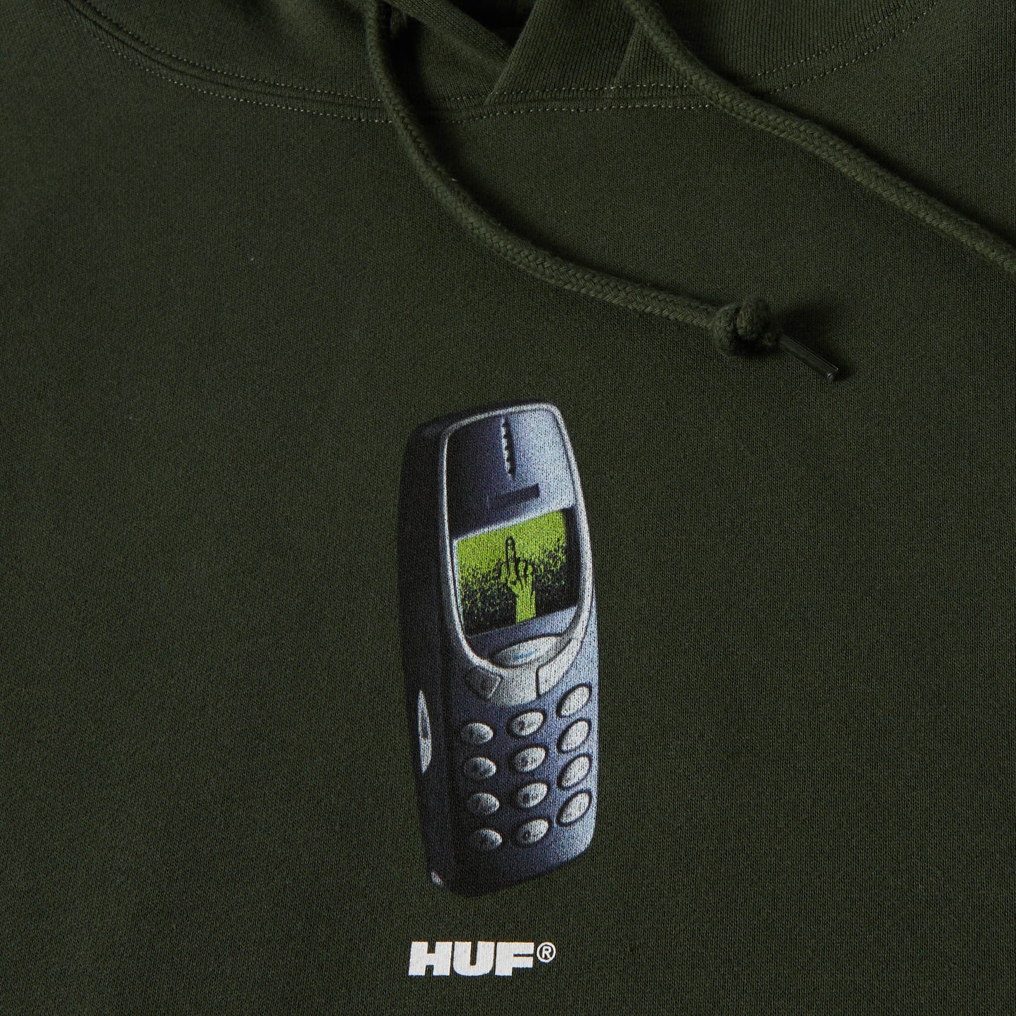 HUF Missed Call Hood Hunter Green