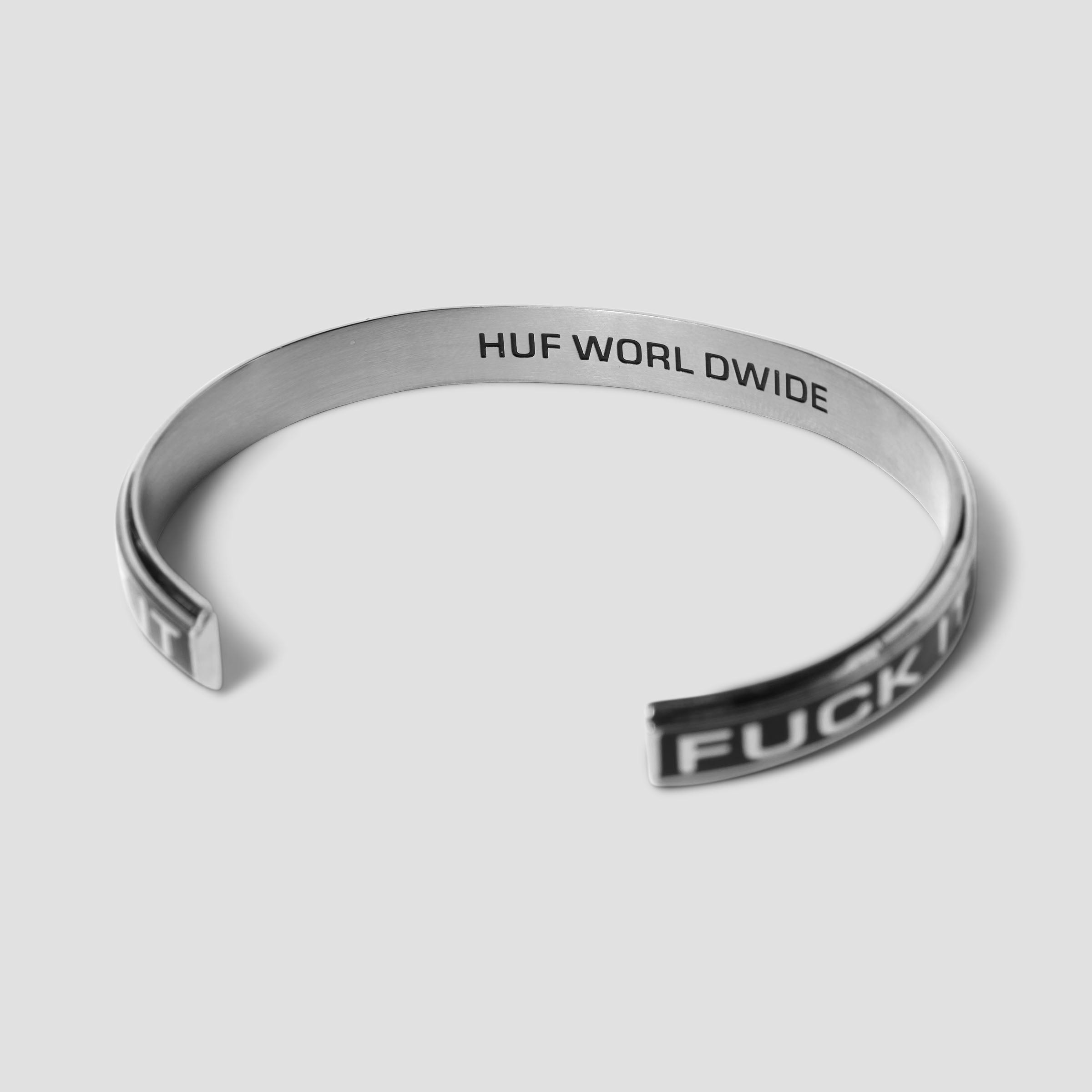 HUF Mono Bracelet Silver