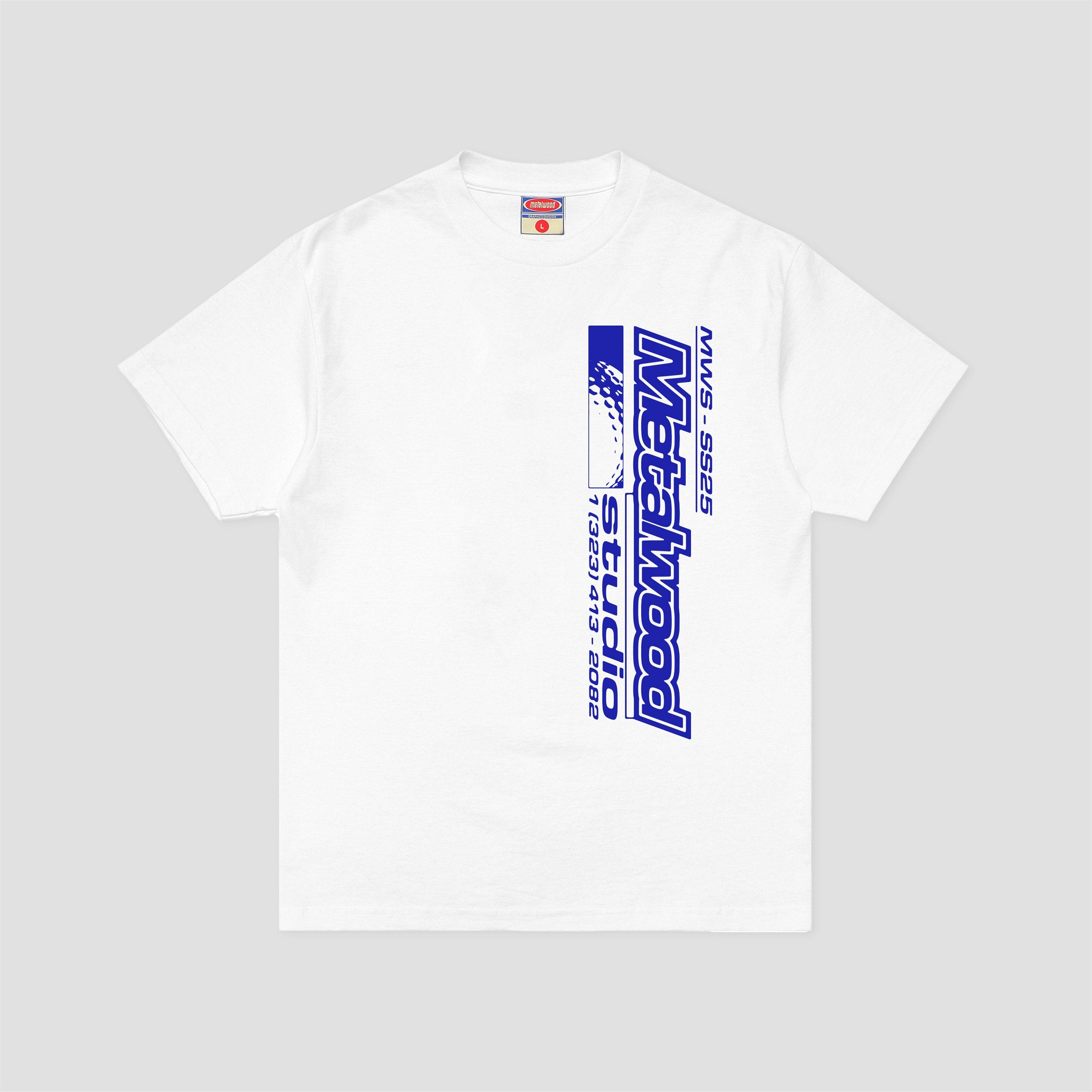 Metalwood LA Brea Shop T-Shirt White