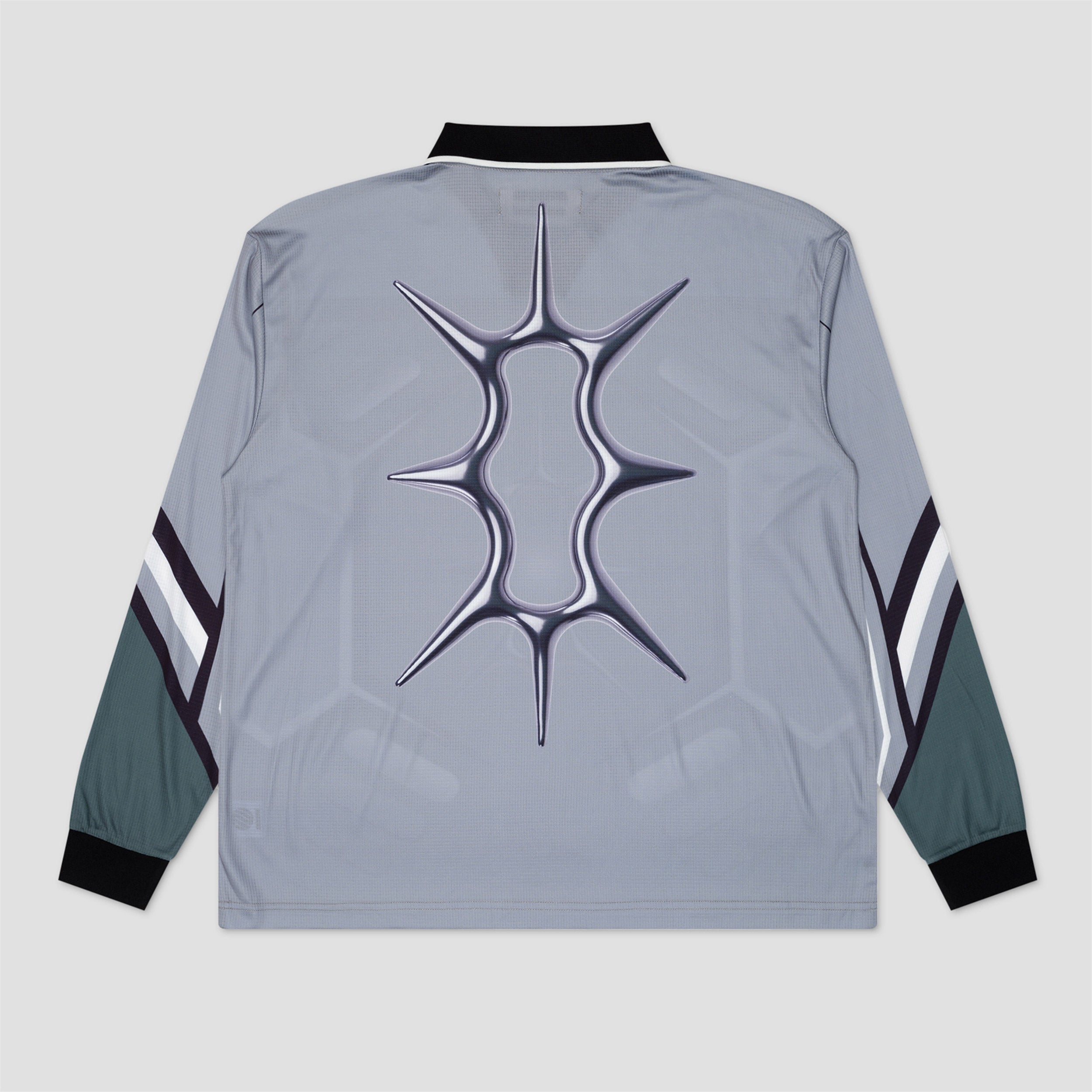 Metalwood X Games Longsleeve Jersey T-Shirt Steel / Moss