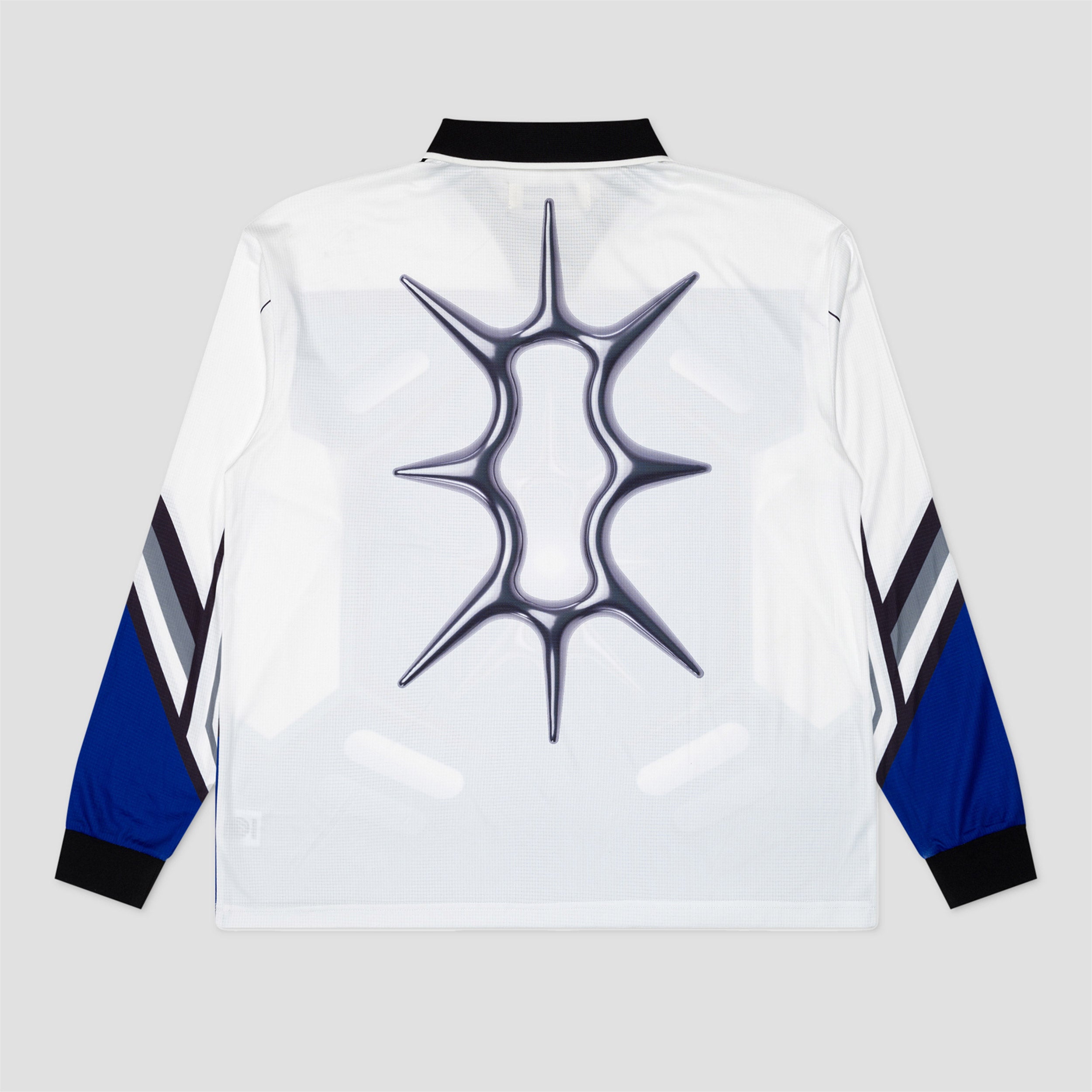 Metalwood X Games Longsleeve Jersey T-Shirt White / Blue / Purple