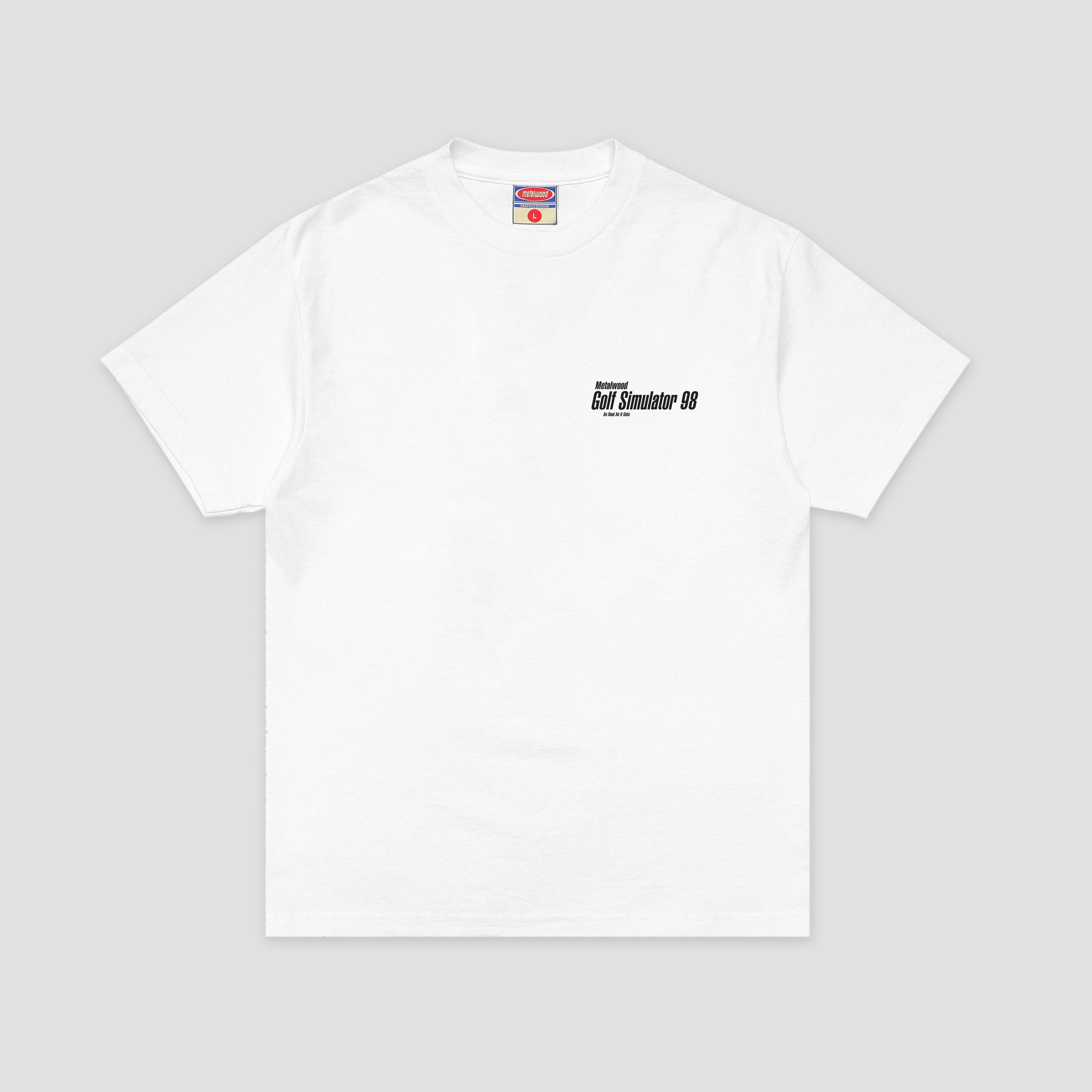 Metalwood Simulator 98 T-Shirt White