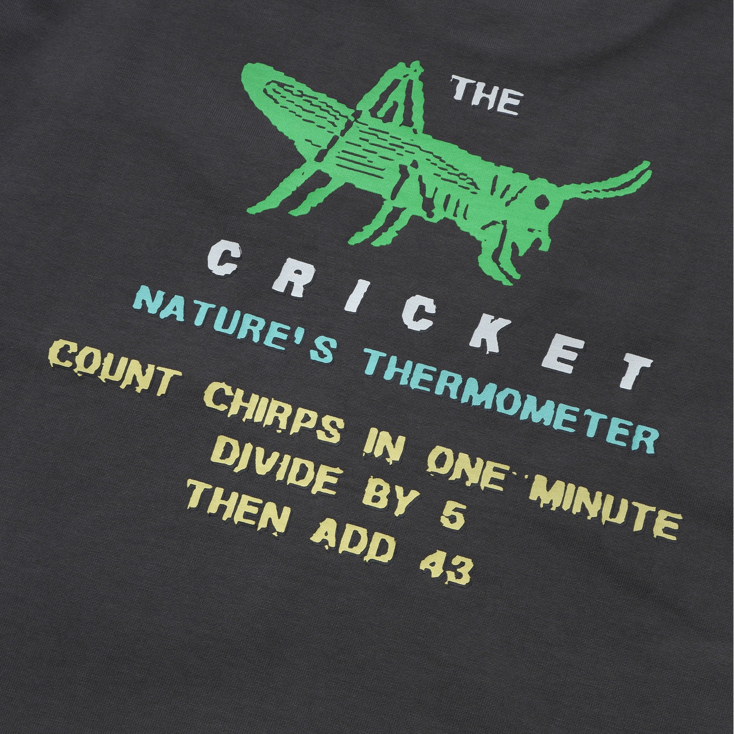 Metalwood Cricket Heavy Pocket T-Shirt Tar