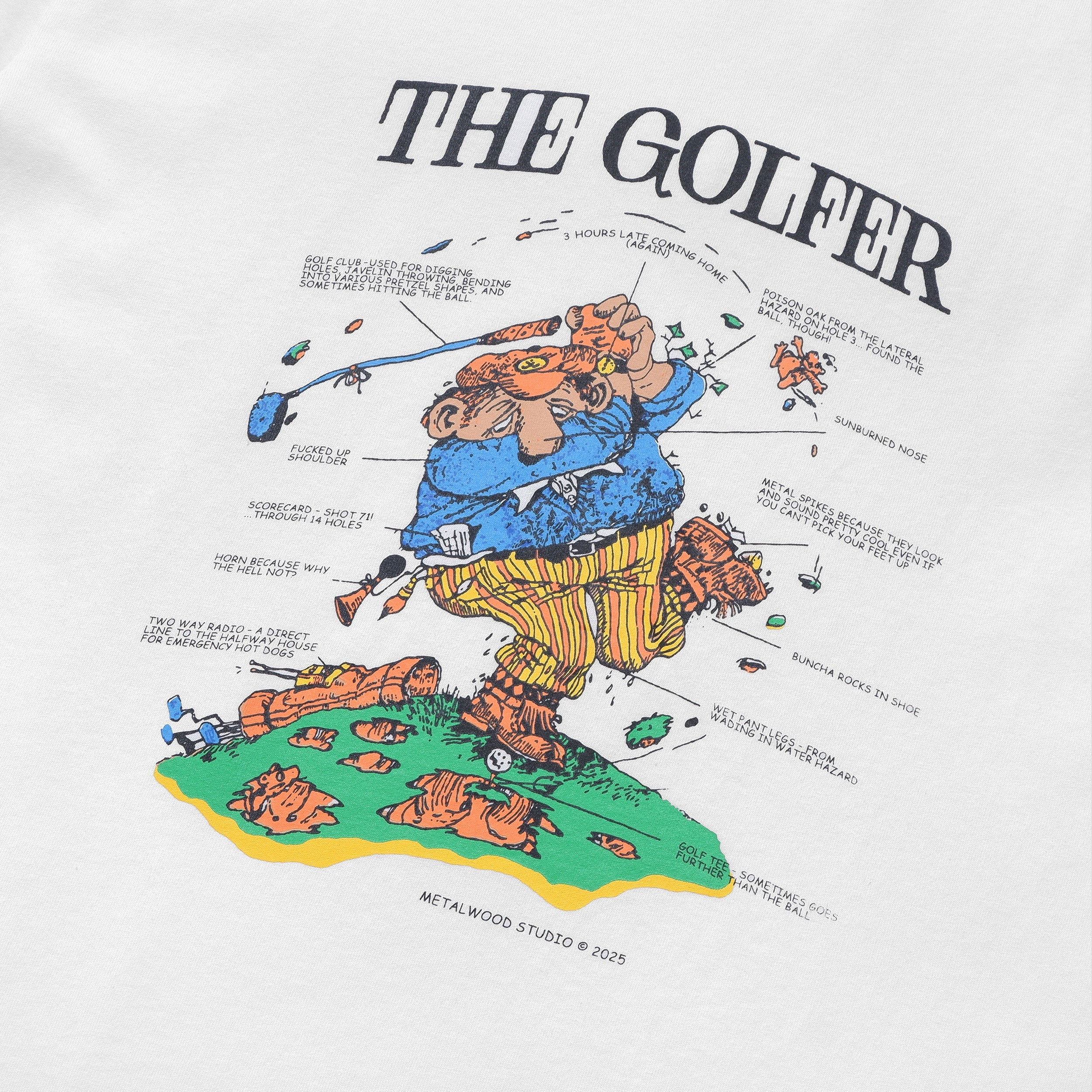 Metalwood Excuses T-Shirt White