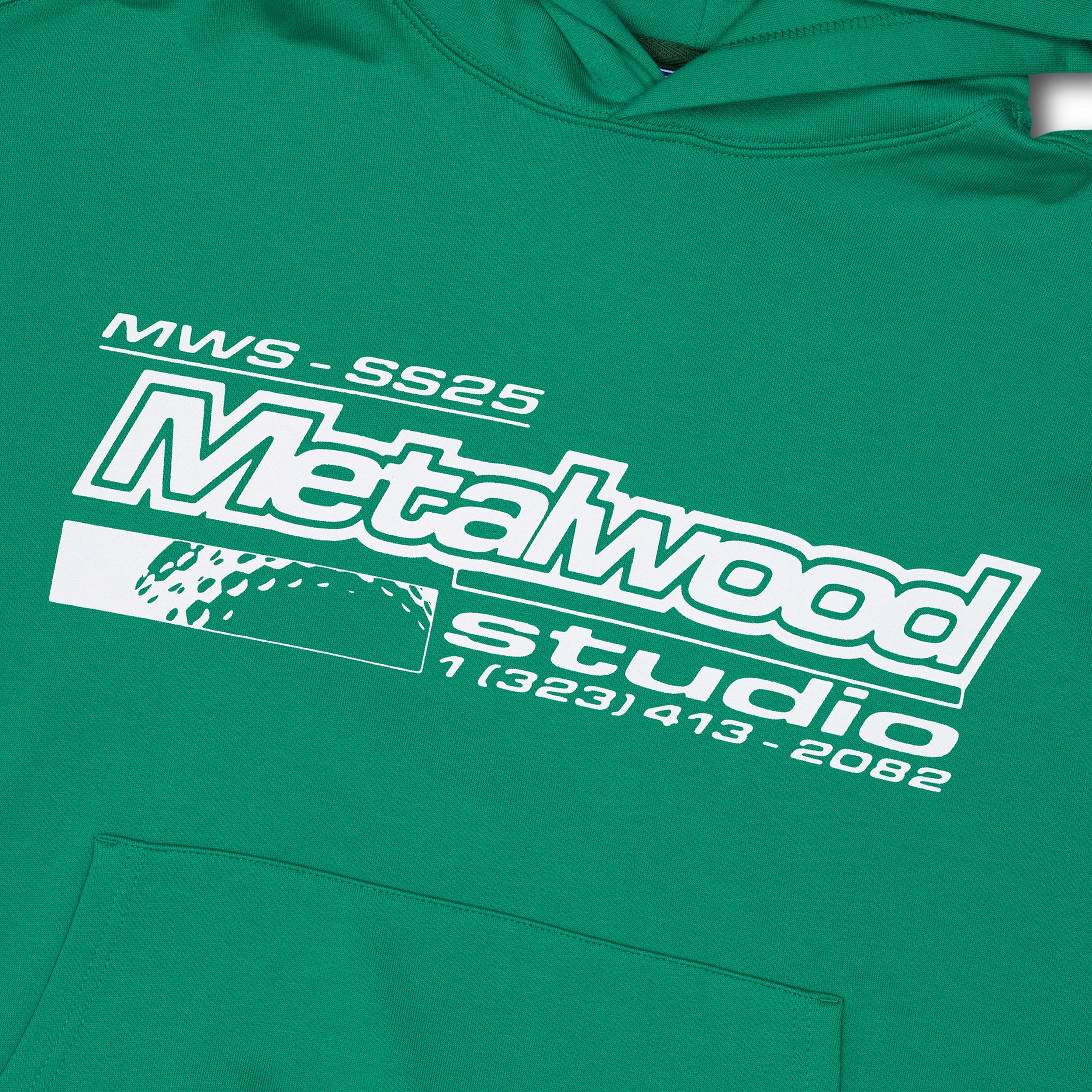 Metalwood LA Brea Shop Hood Green