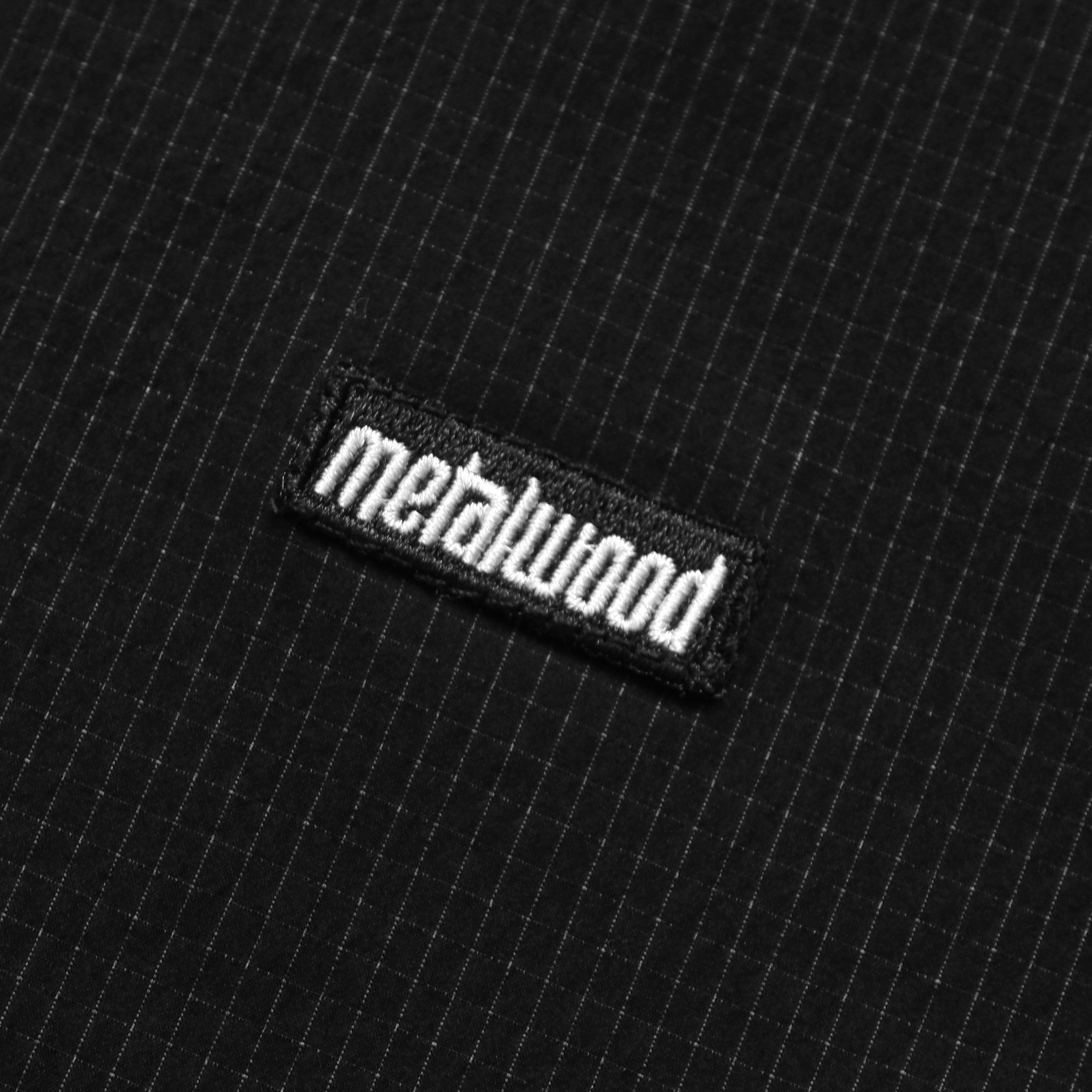Metalwood Lightweight Track Jacket Black