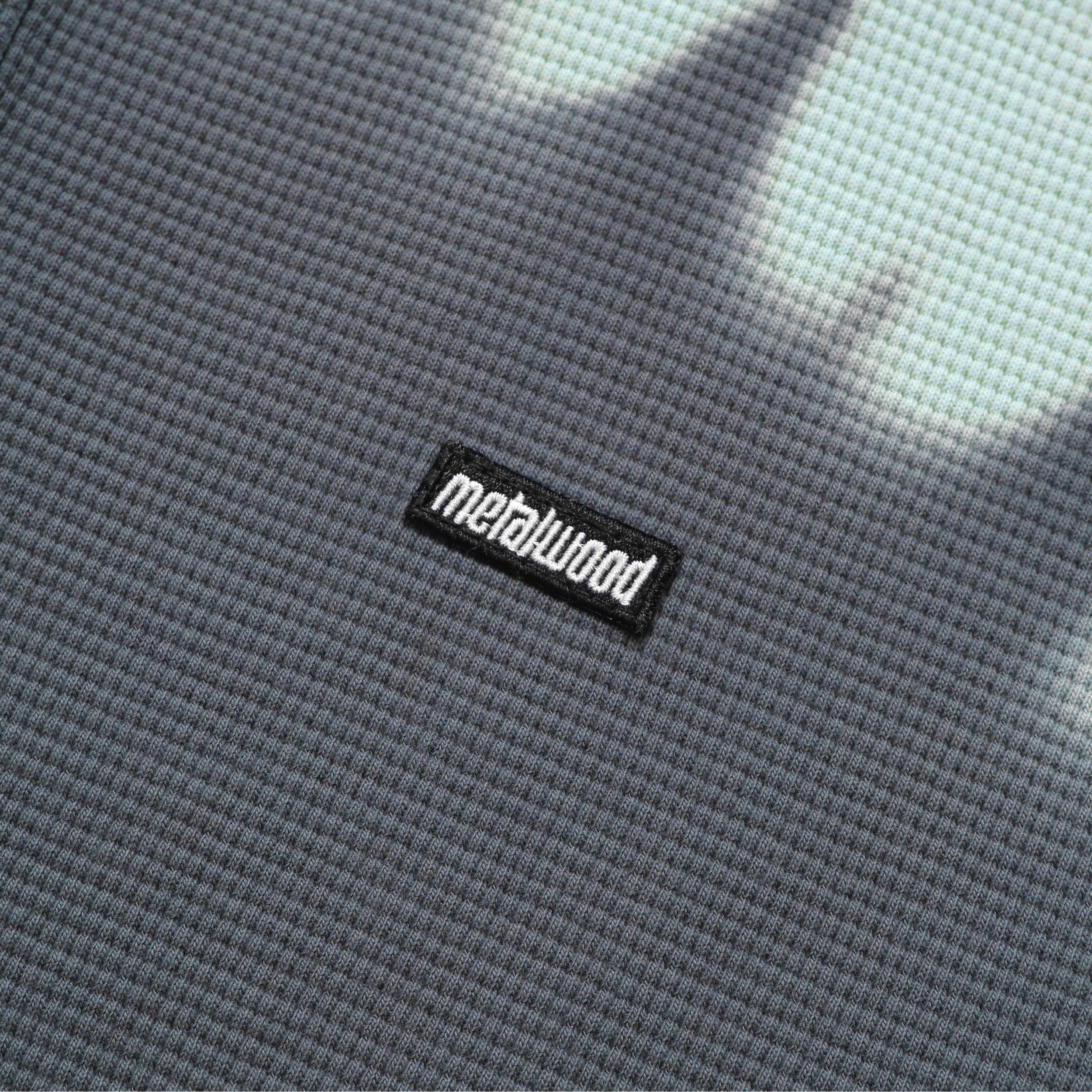 Metalwood Mini Metal Logo Thermal Polo Shirt Marine