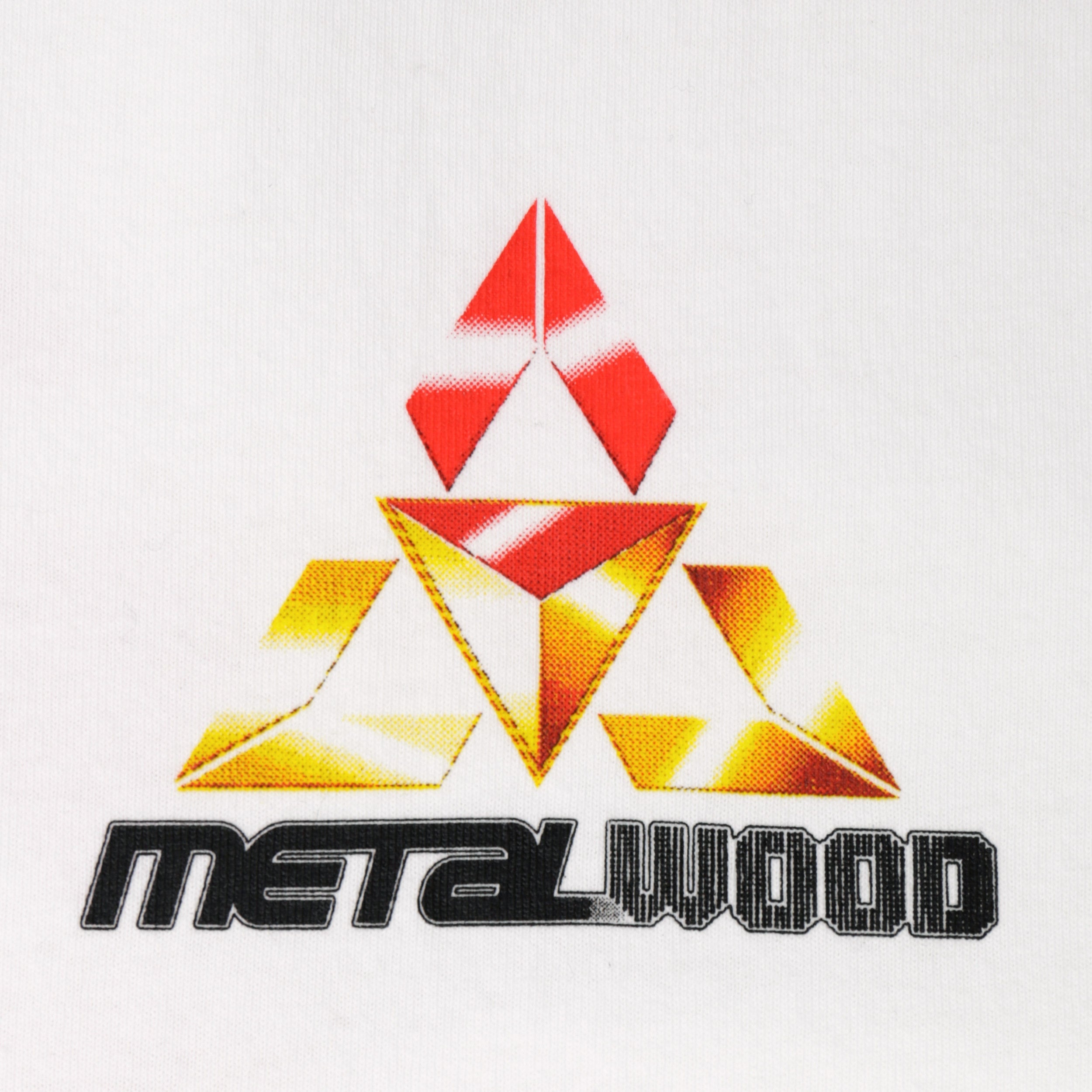 Metalwood Tri Metal T-Shirt White