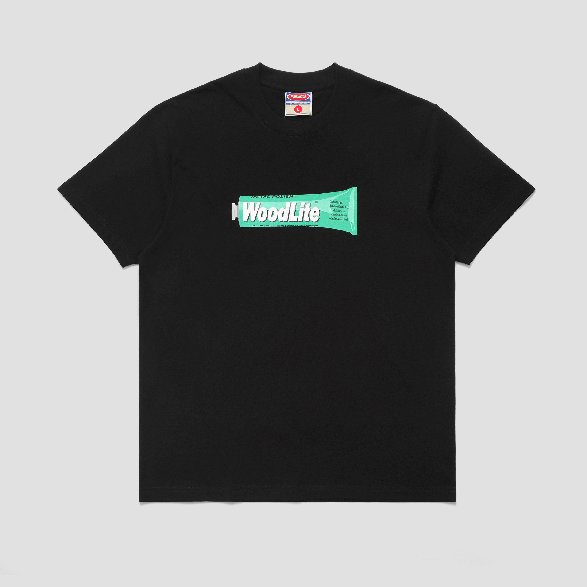 Metalwood Woodlite T-Shirt Black